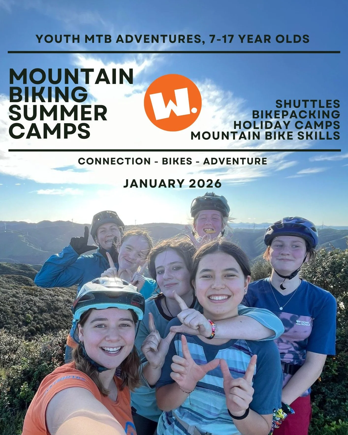 Join us for the ride. Youth mountain bike adventures for 7-17 year olds. Shuttle days, overnight camps, day camps, new to mountain biking through to race teams. Term and holiday programmes open to book now.

head to www.word.org.nz or link in bio to 