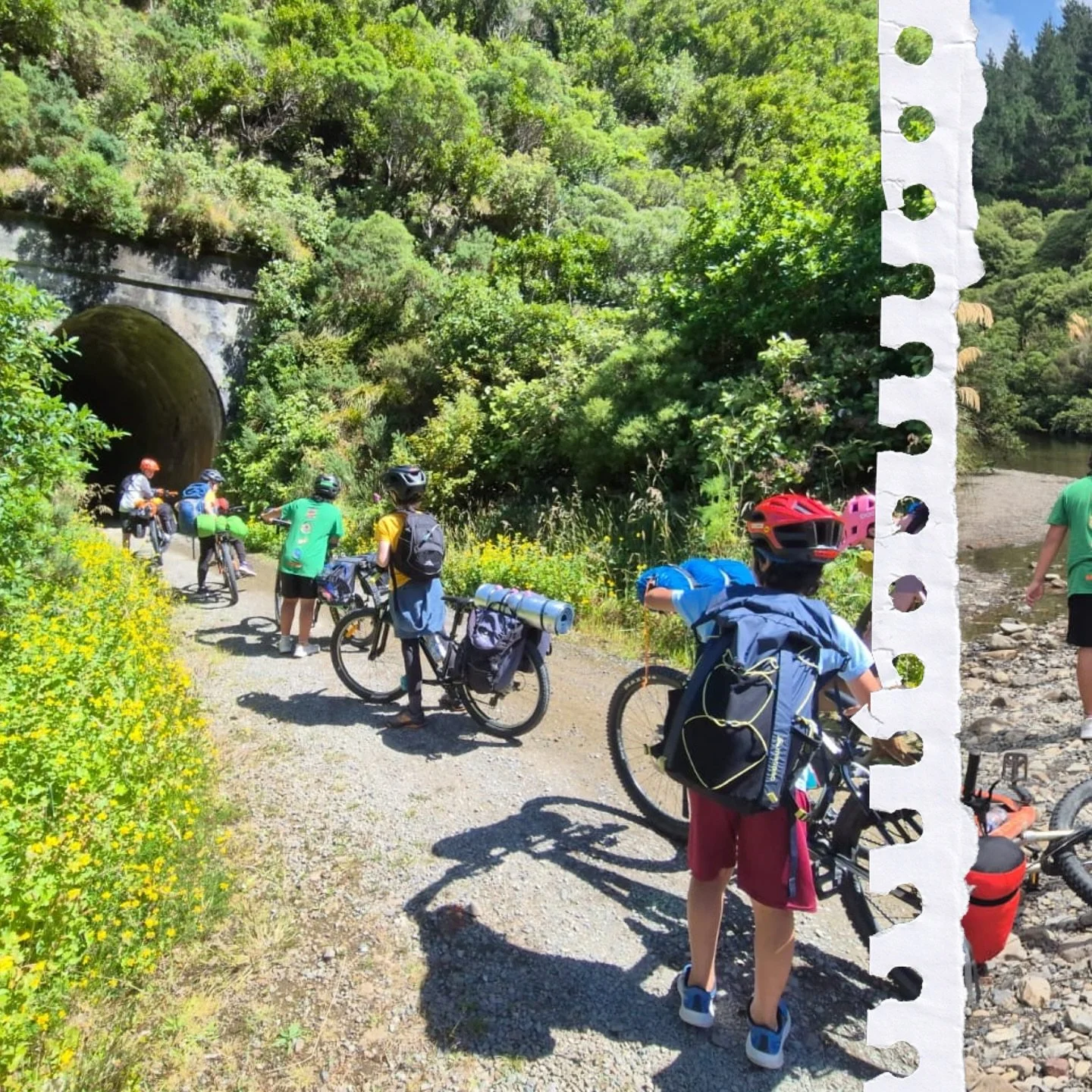 The Remutaka Recce trip had a cracker two days exploring their backyard, camping at cross creek and experiencing freeze dried food! They biked a total of 48kms carrying their own gear and food supported by super instructors @peg_75 and @isamillsutges