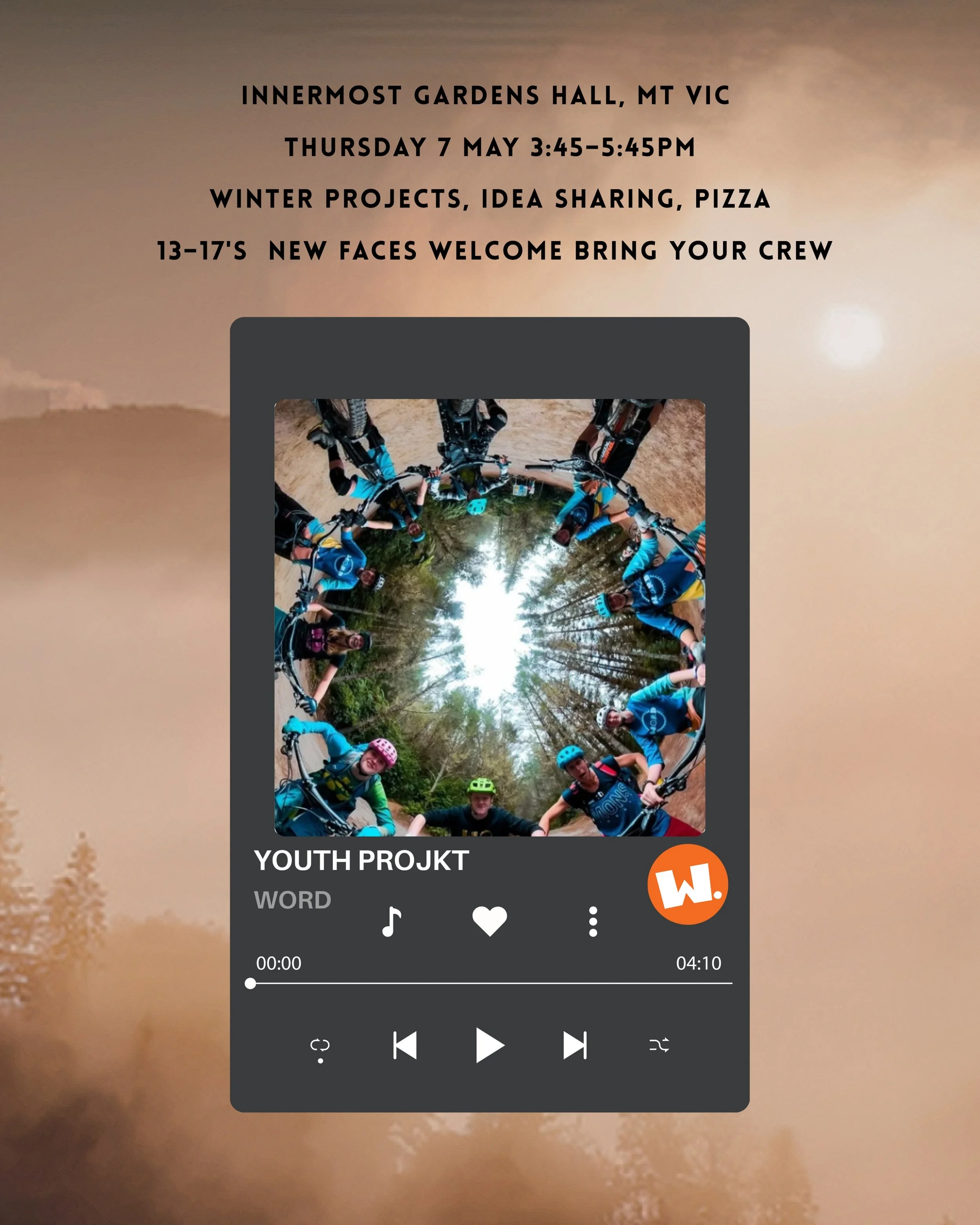 🚨TEENS 13&ndash;17 &mdash; THIS Thursday 7th!🚨
YOUTH PROJKT
 Innermost Gardens Hall
 3:45&ndash;5:45pm
 (Check your inbox for details)
Bring your crew, everyone&rsquo;s welcome.
We want your ideas for WORD (and we&rsquo;ve got a few to share too). 