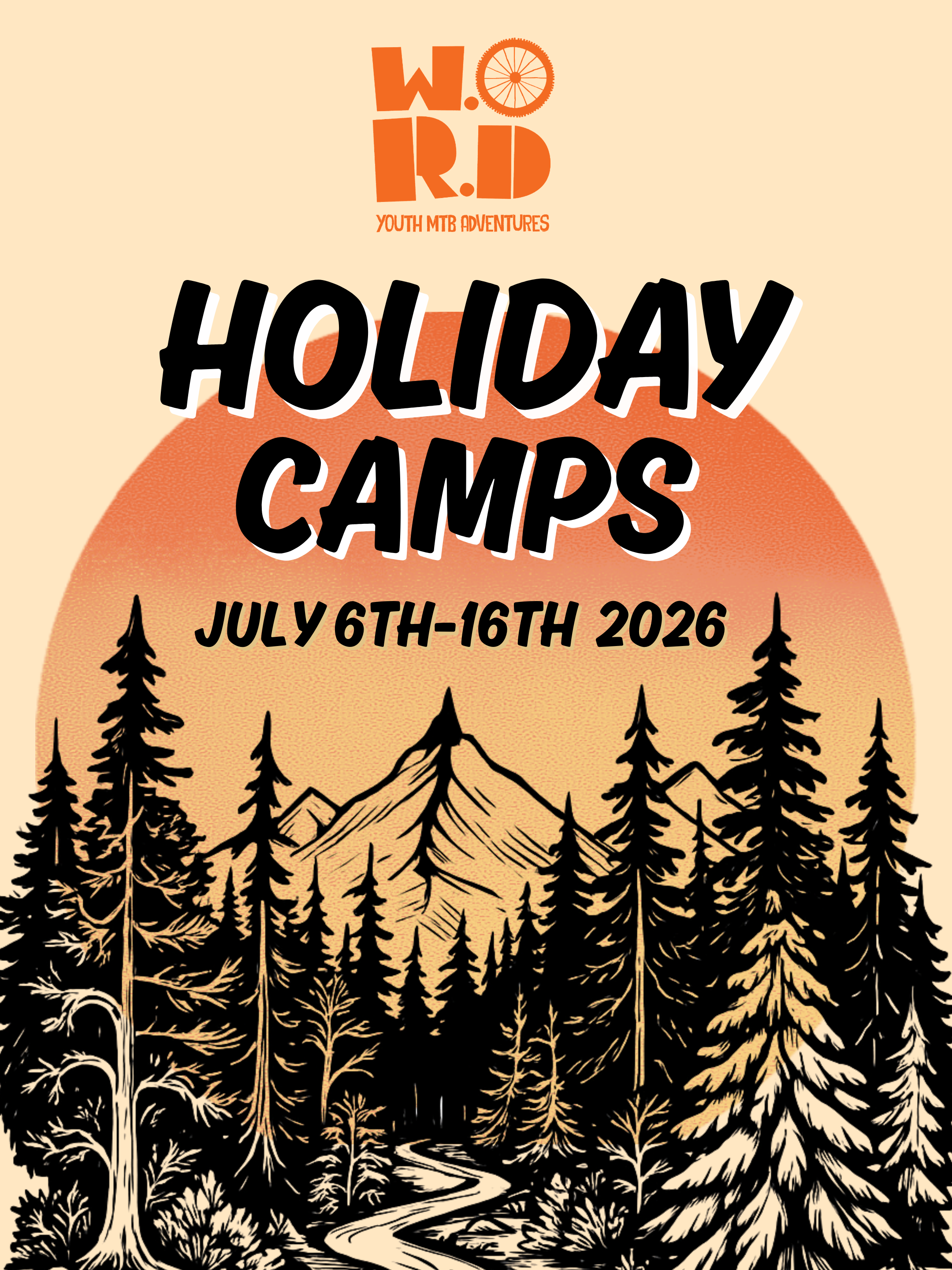 Mountain bike holiday camps with WORD