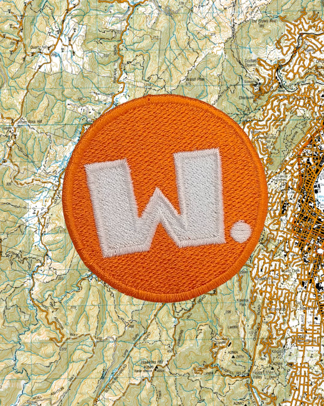 Embroidered WORD Patch - NEW!