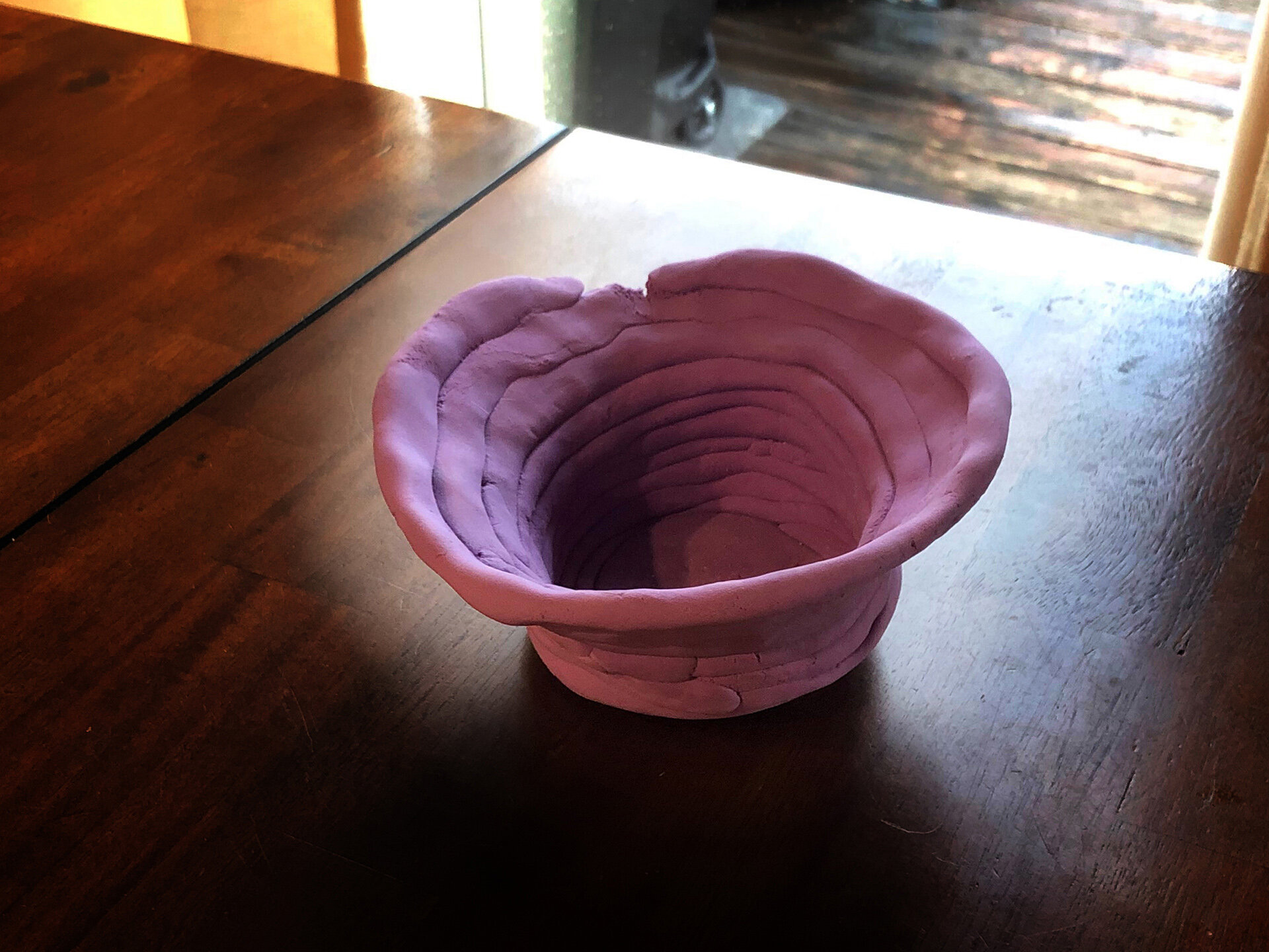 Coil Bowl by Hannah Stratskins