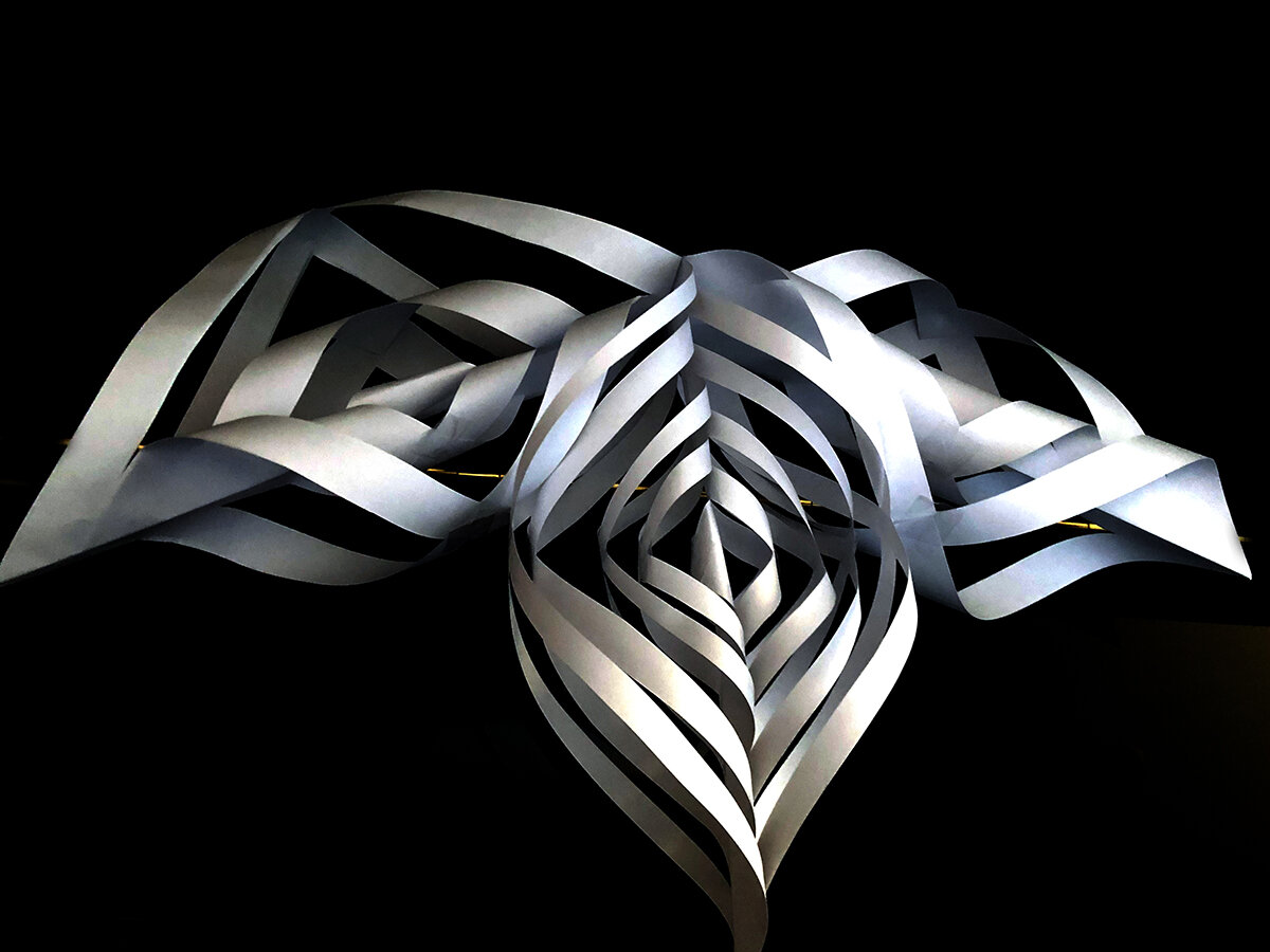 Three-Pointed 3D Snowflake