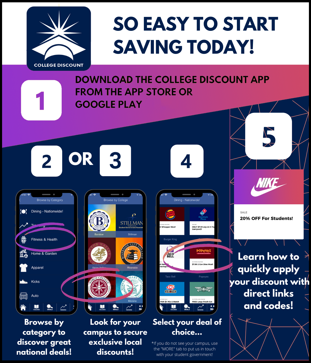 ▷ Student Discount USA - Best deals & coupon codes + Free app