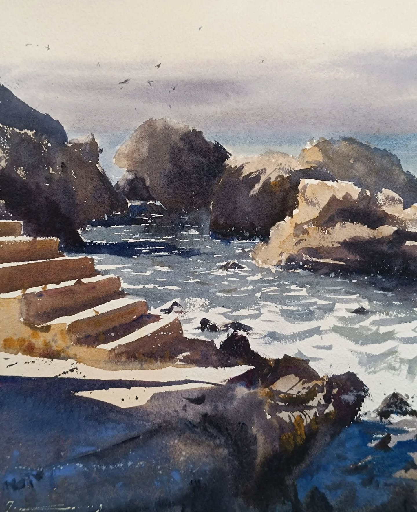 Aguarela s/ papel 🎨
.
Watercolor on paper

#painting #watercolor #aguarela #joaomcasaca #joaocasaca #watercolorartwork #watercolorpainting #aquarellepainting  #aquarelle
