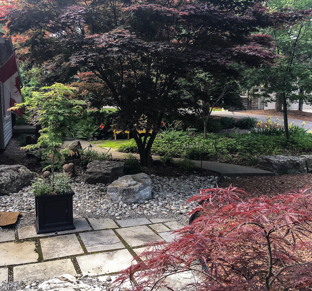 Front Japanese-Inspired garden