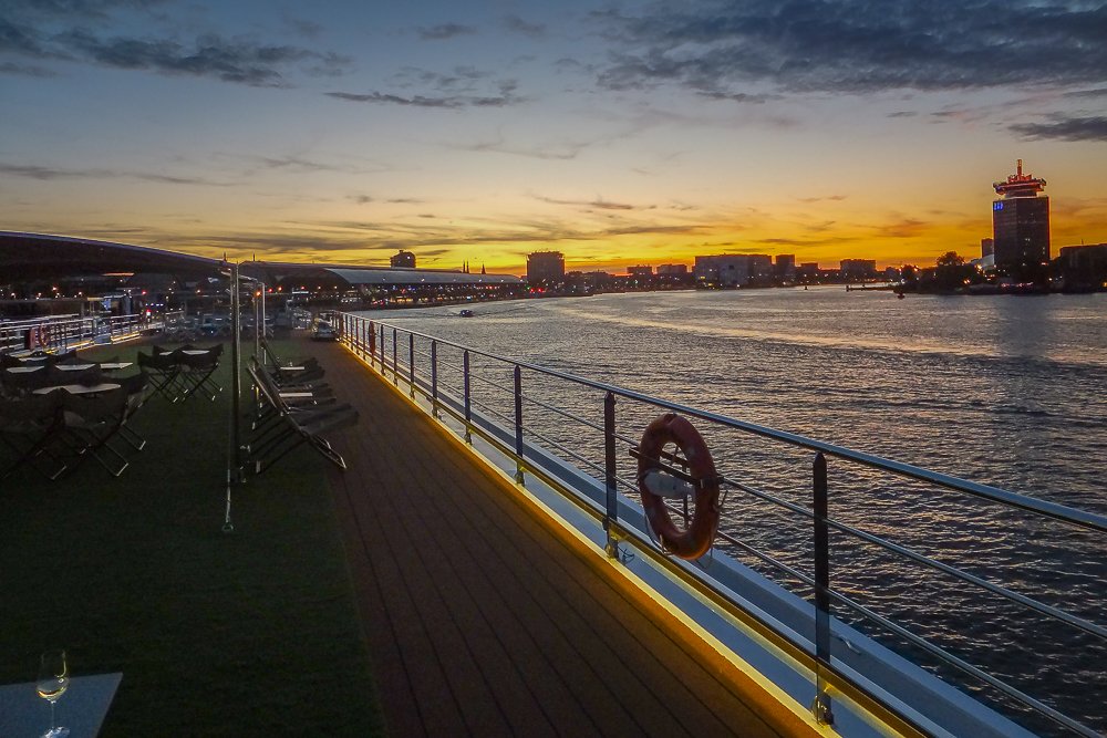 Sunset over Amsterdam with Fujifilm EXR 660