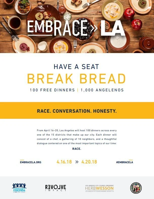 embRACE LA | 100 Dinners on Race 2017-18
