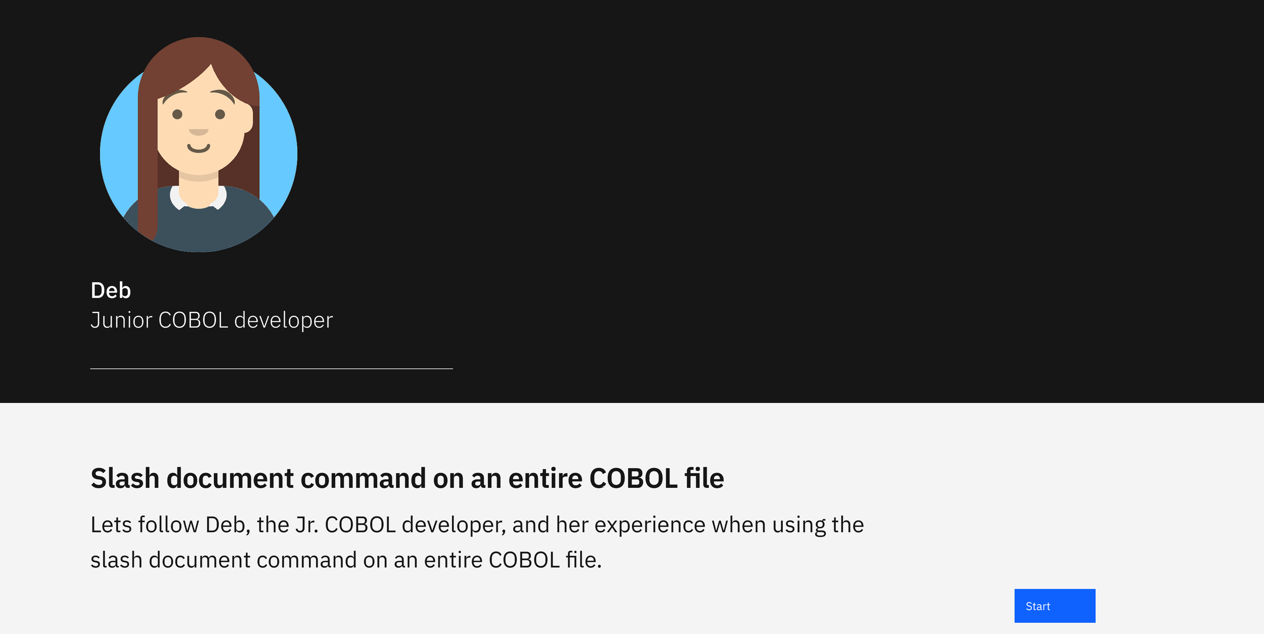 Start slash document experience - Entire file CBL.png