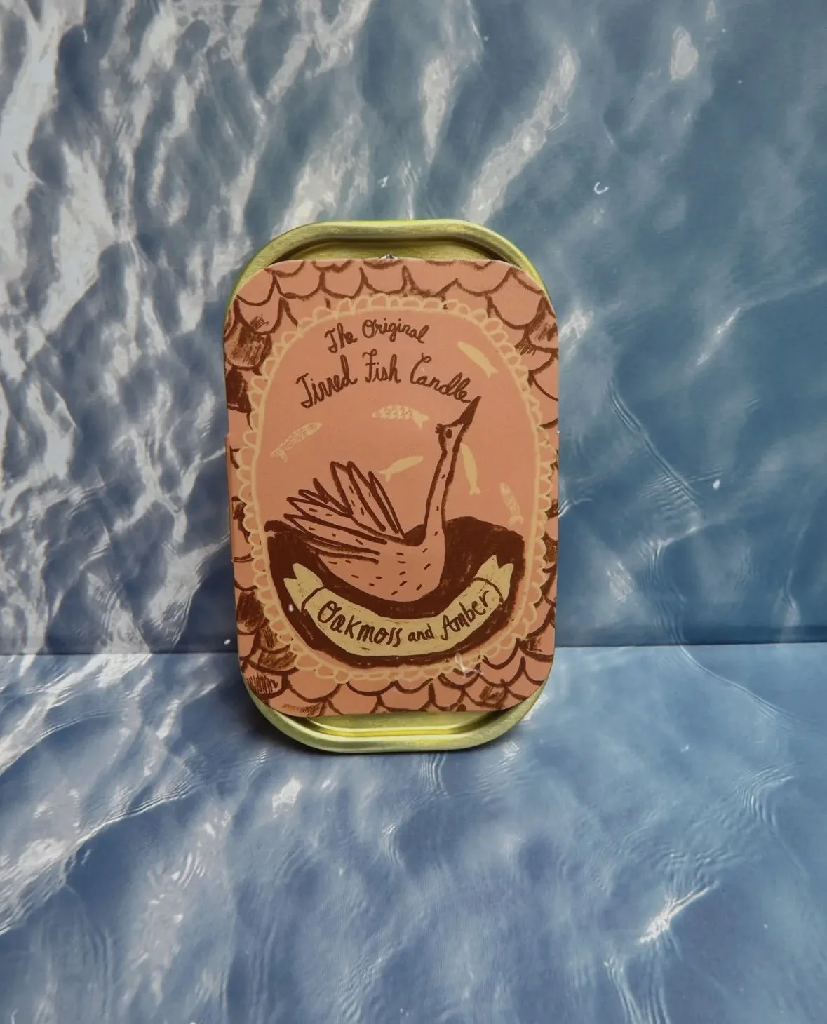 Tinned Fish Candle - Oakmoss & Amber