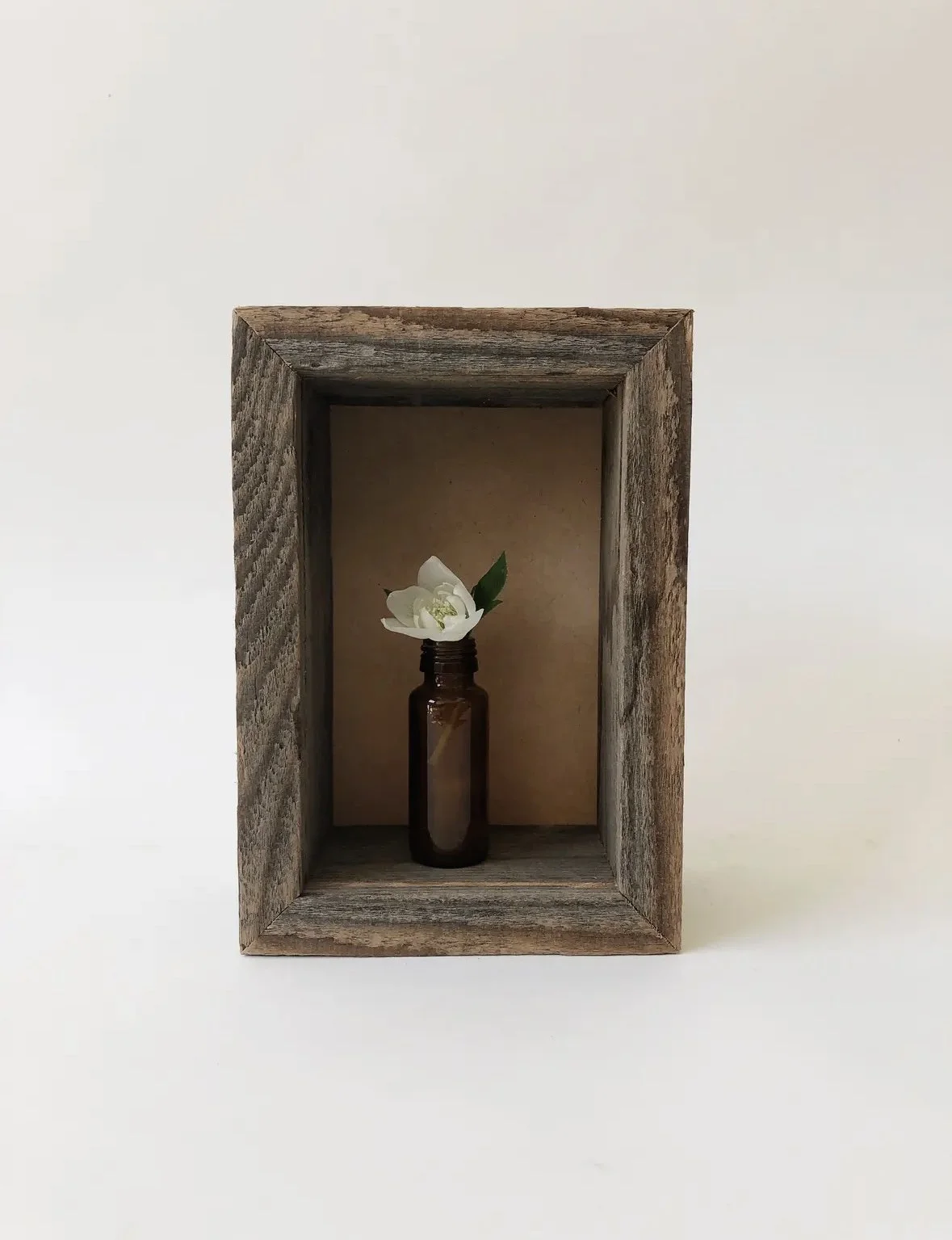 Reclaimed Wood Shadow Box Picture Frame 4x6