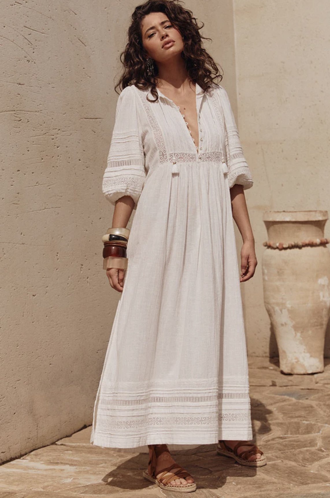 Stevie Lace Boho Dress
