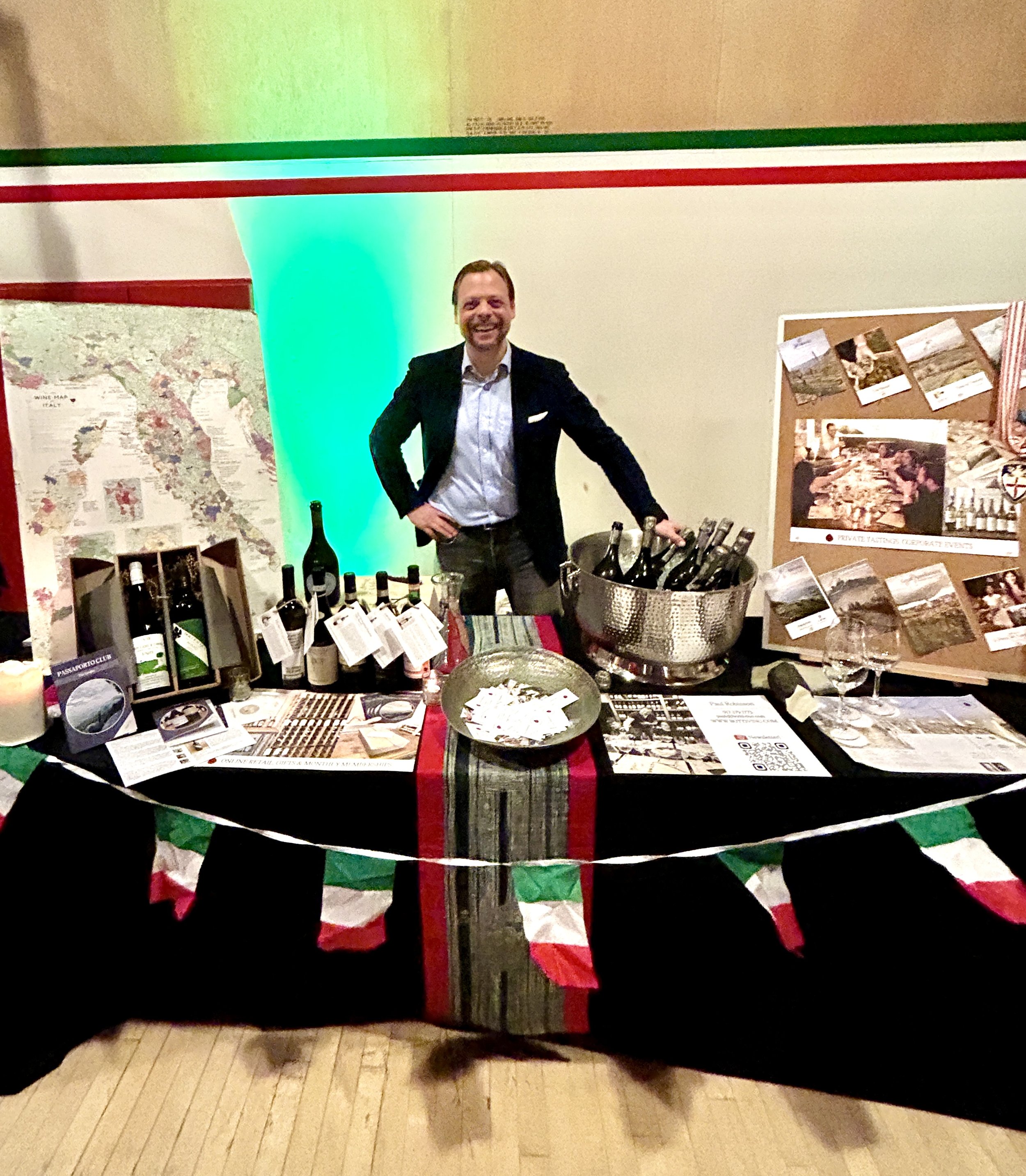 Working charity fundraiser at SFIAC