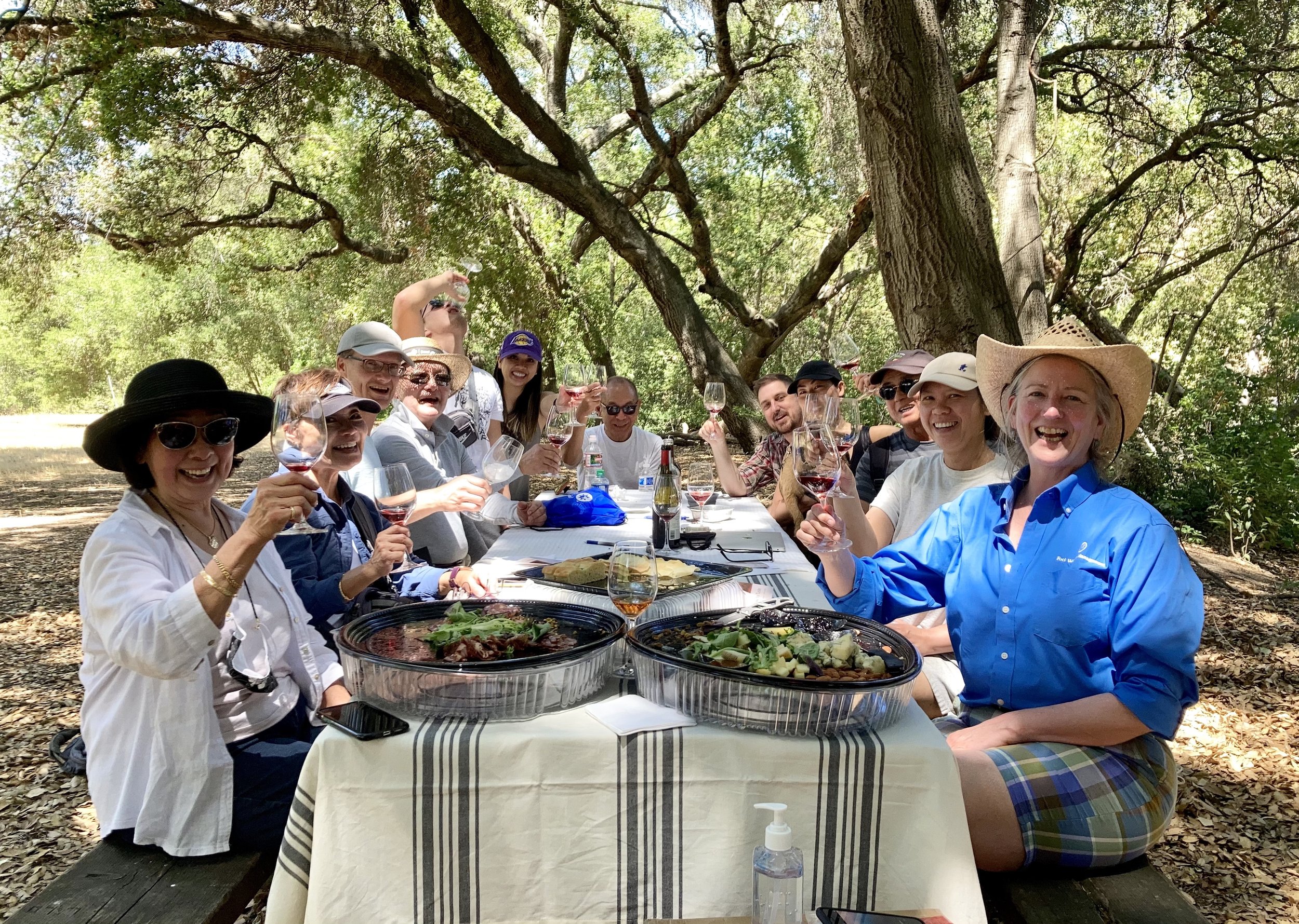 Corporate tasting gone rogue in a local park