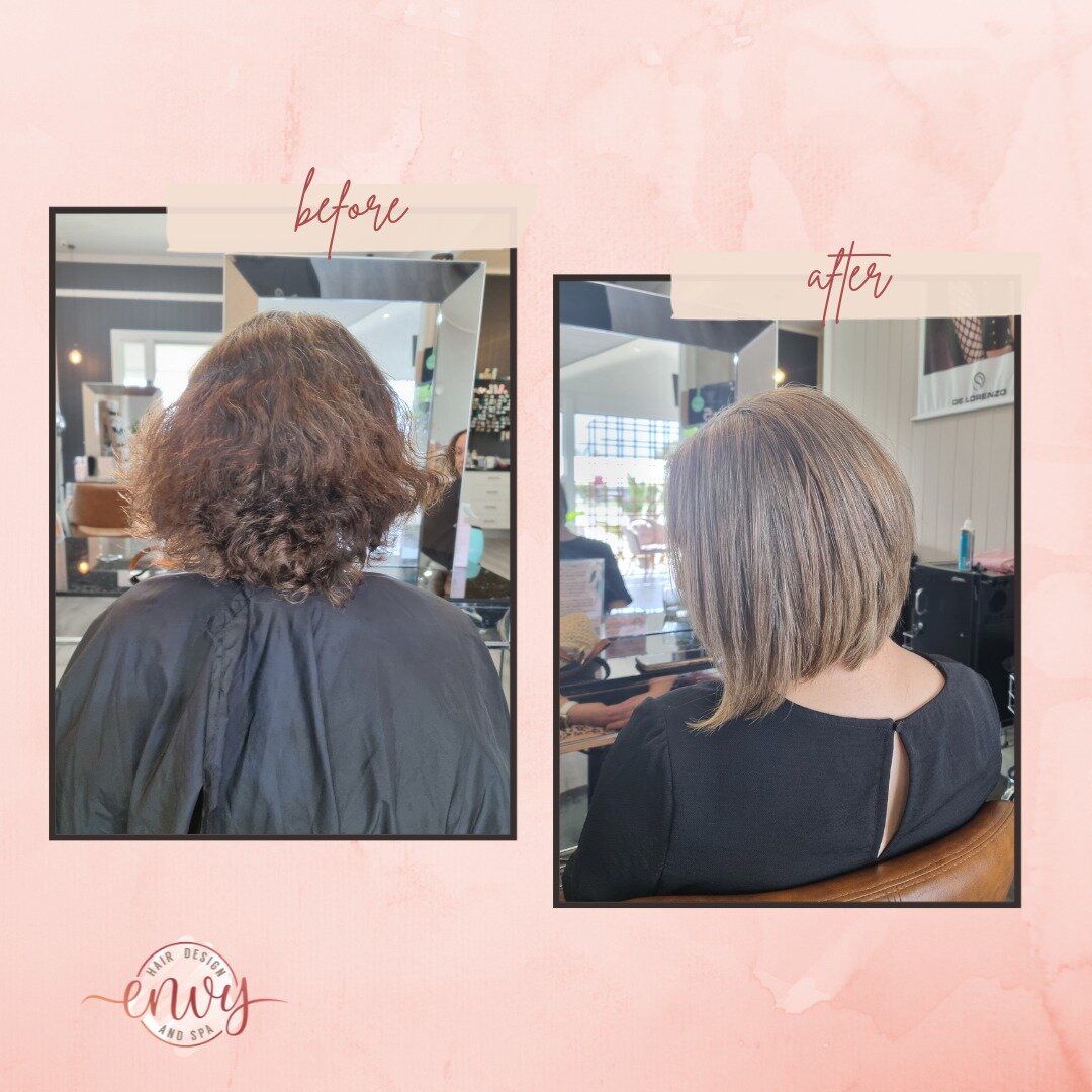 Who doesn't love a good before and after? 🤩

Stunning colour and cut by Anna.