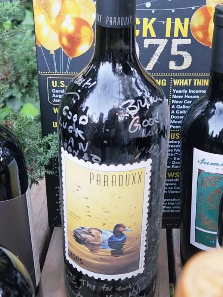 You know you're at a winemaker's party when you have a lineup like this! Happy birthday Brian! 🍷🥳
#cellarbrations #50thbirthday