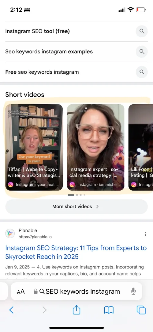 SEO For Instagram: How I use it to rank my Reels on Google in 2025