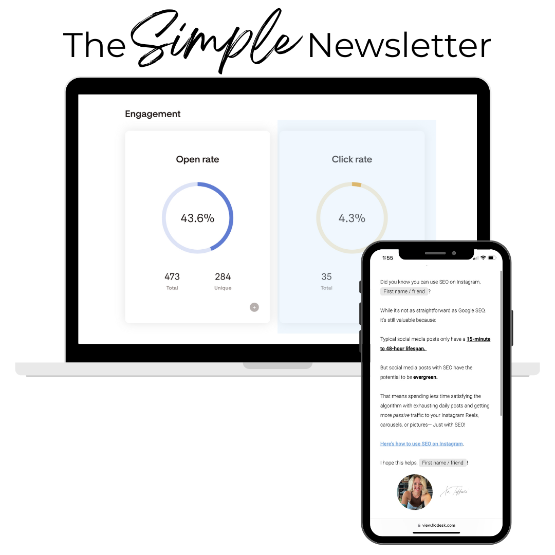 simple newsletter idea for higher click rates