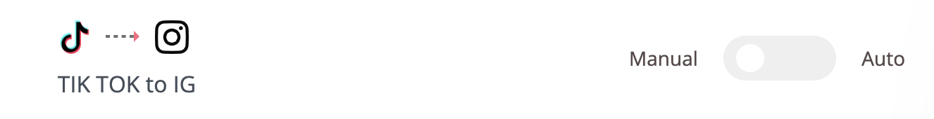 automatically publish Tik Toks without watermark to Instagram Reels