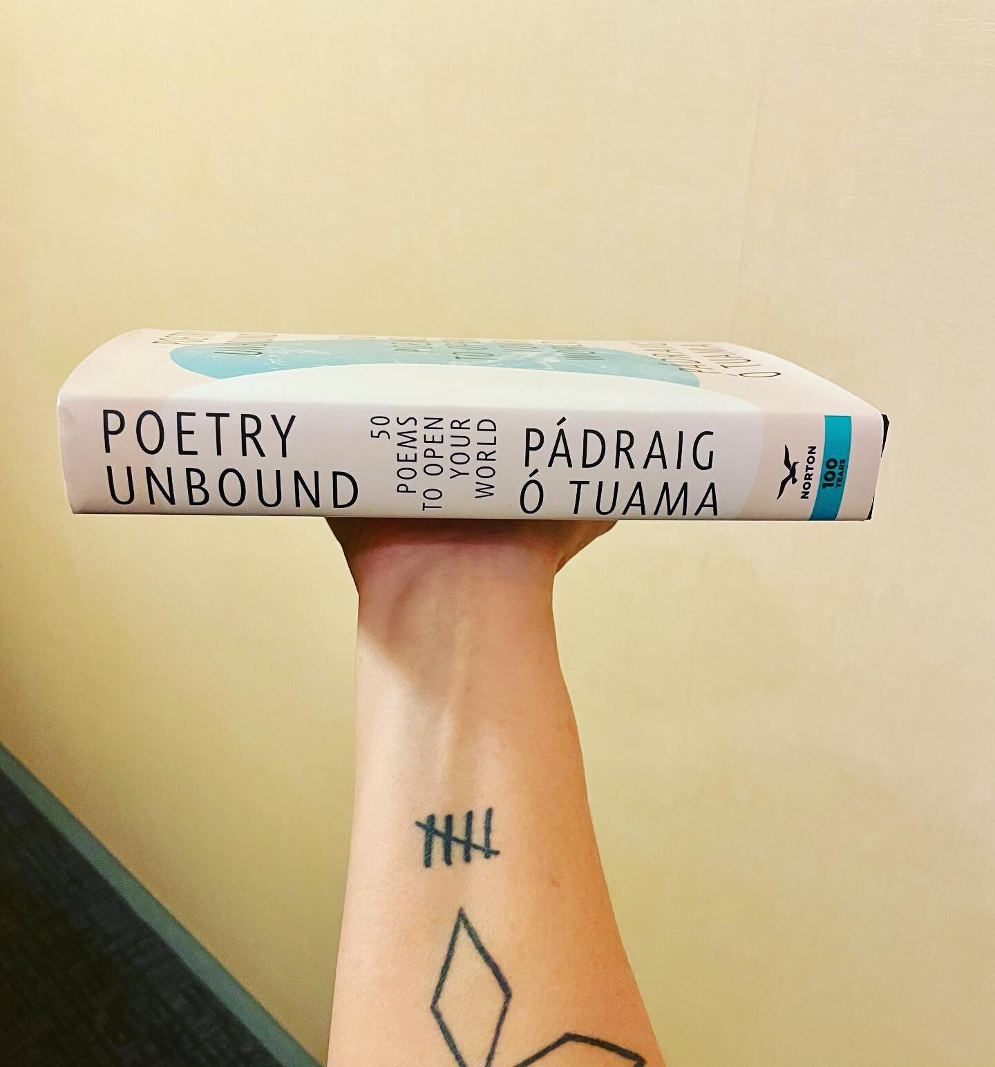 Happy Day: I was able to snag an early copy of Poetry Unbound by @padraigotuama from the @omegainstitute bookstore during the Poetry Unbound Workshop this week.

Cal has already pre-ordered several copies for the shop that will arrive by 12/6. Messag