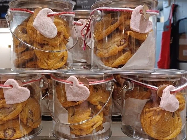 Valentine's Mini Breakup Cookie Tins