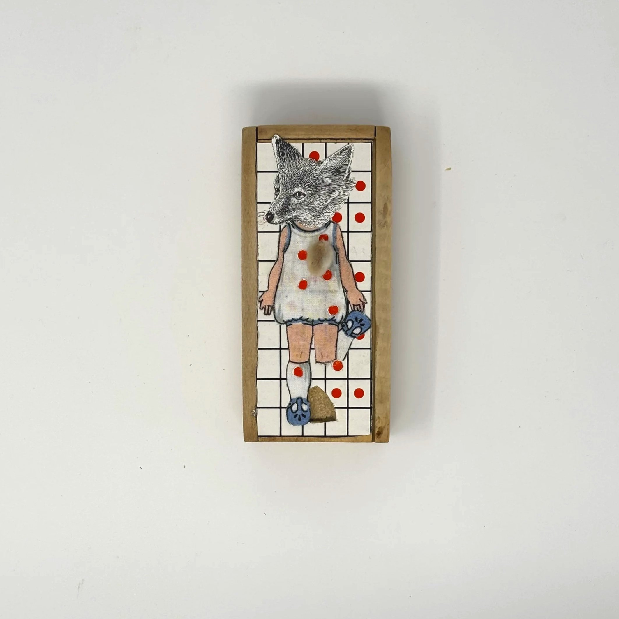 The Changeling 2 - Mixed Media - 2 x 2 x 4" - 2025 - SOLD