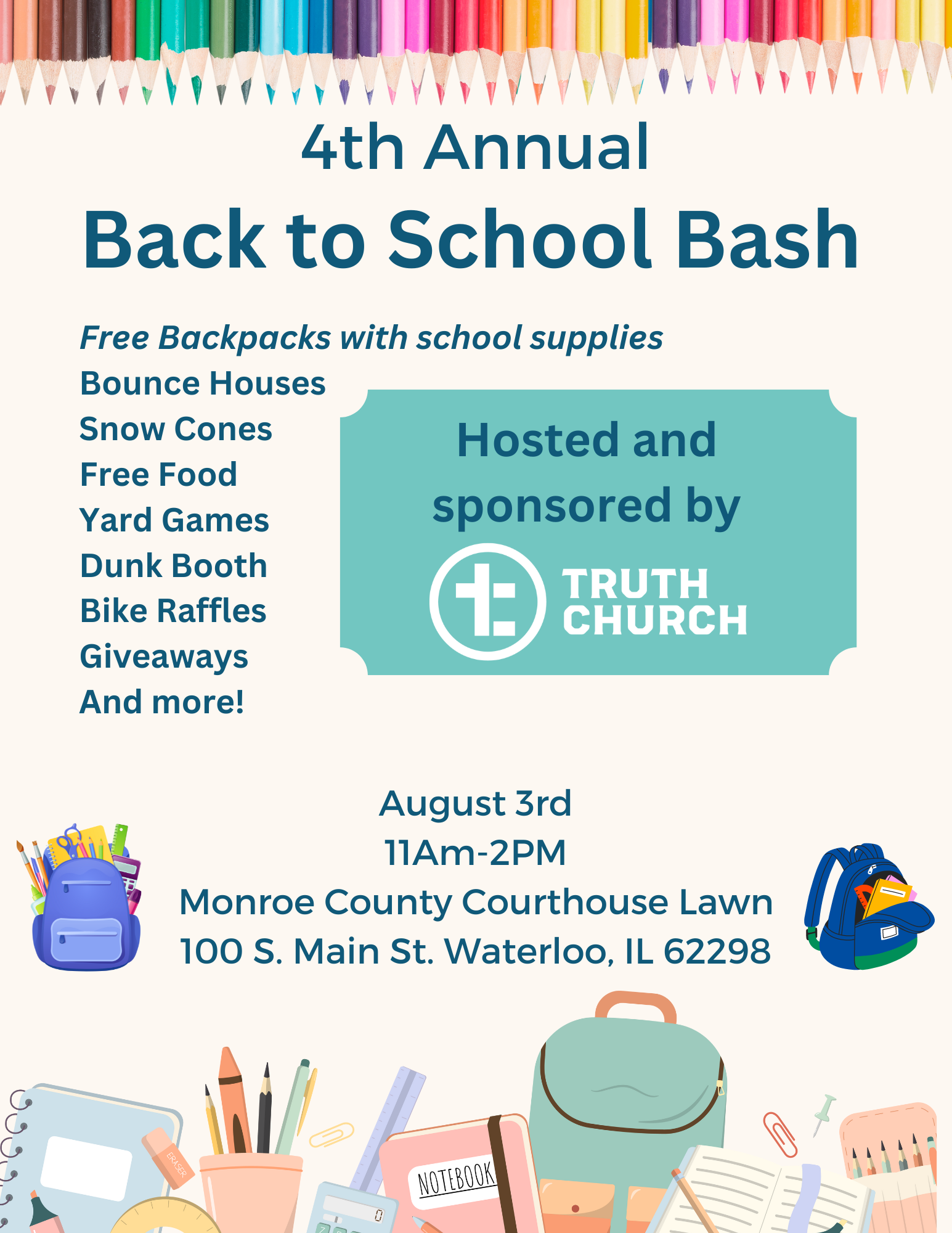 4th Annual Back to School Bash