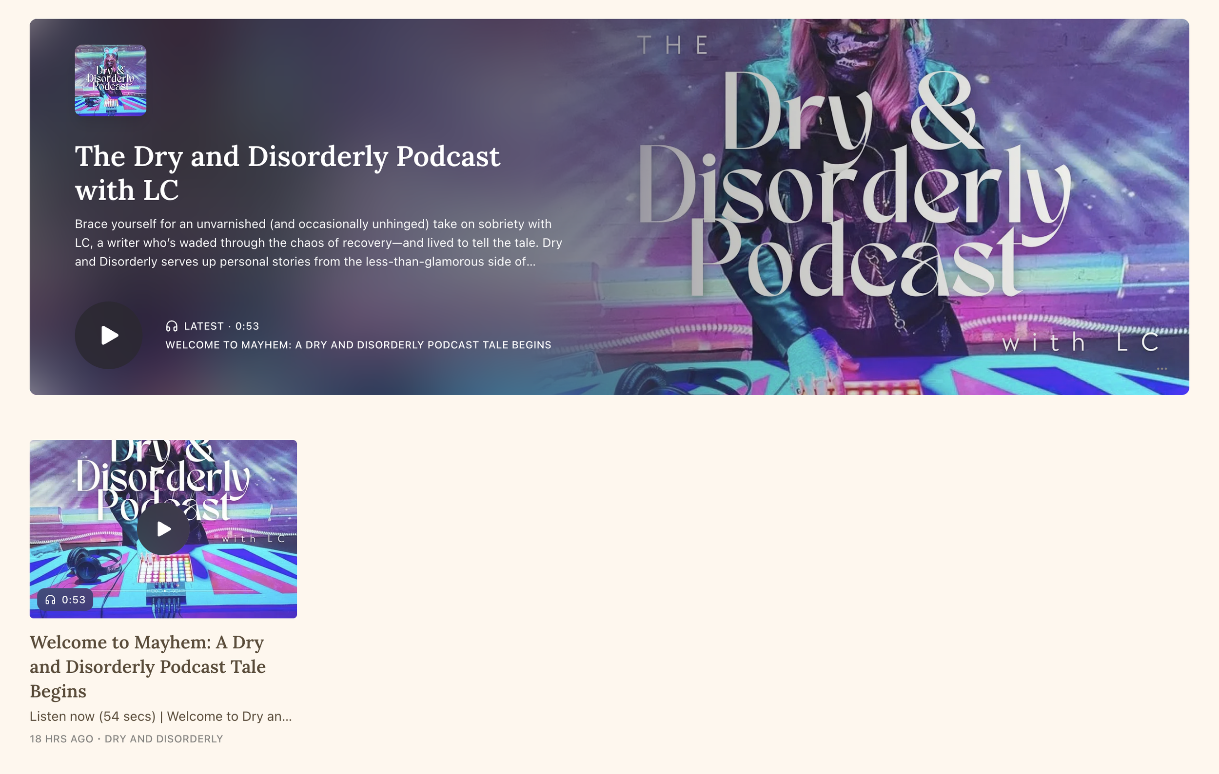 Sober Stories Podcast about Addiction Recovery