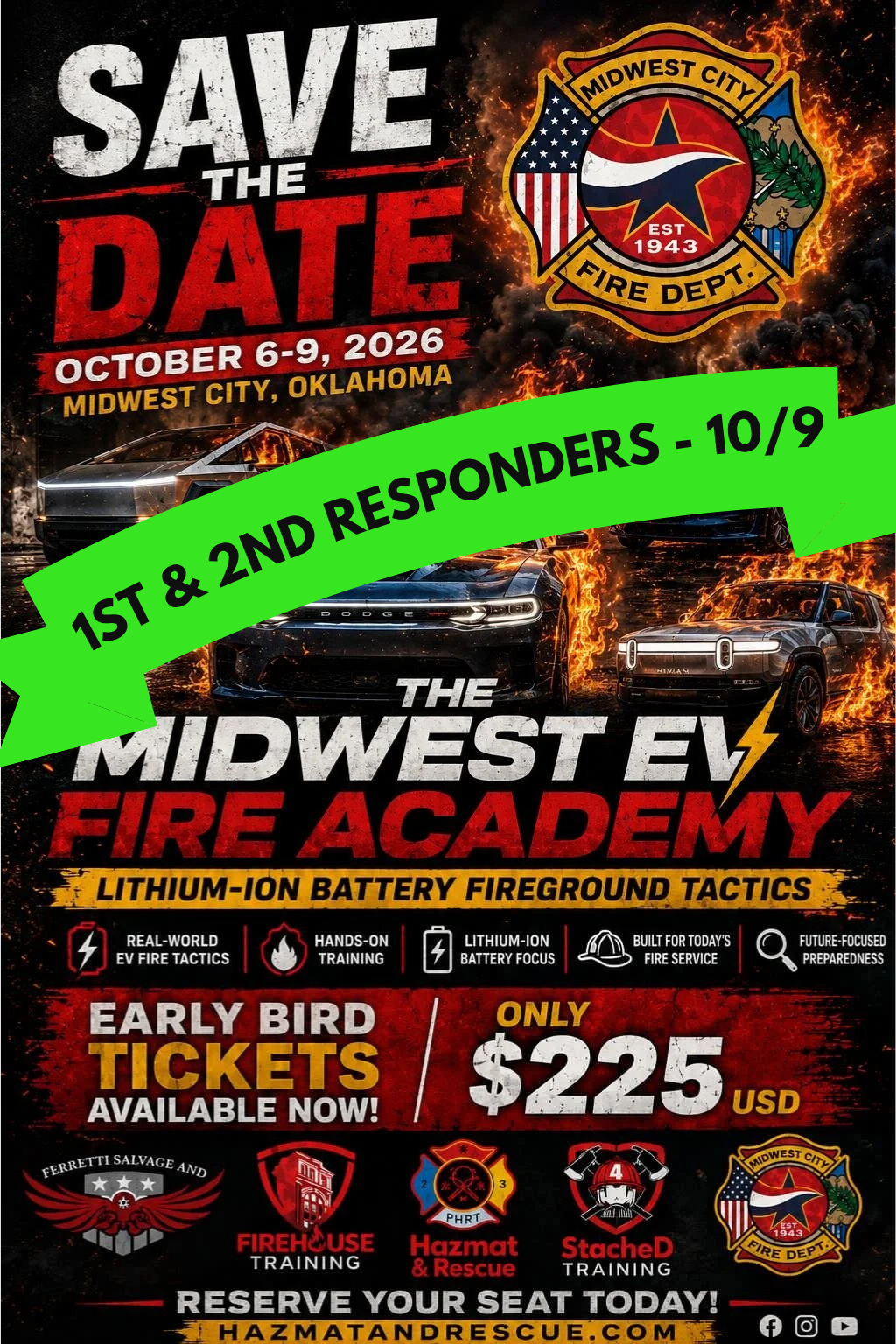 10/9/26 - 1st & 2nd Responders - Lithium-Ion Battery Fire Investigation & Code Enforcement