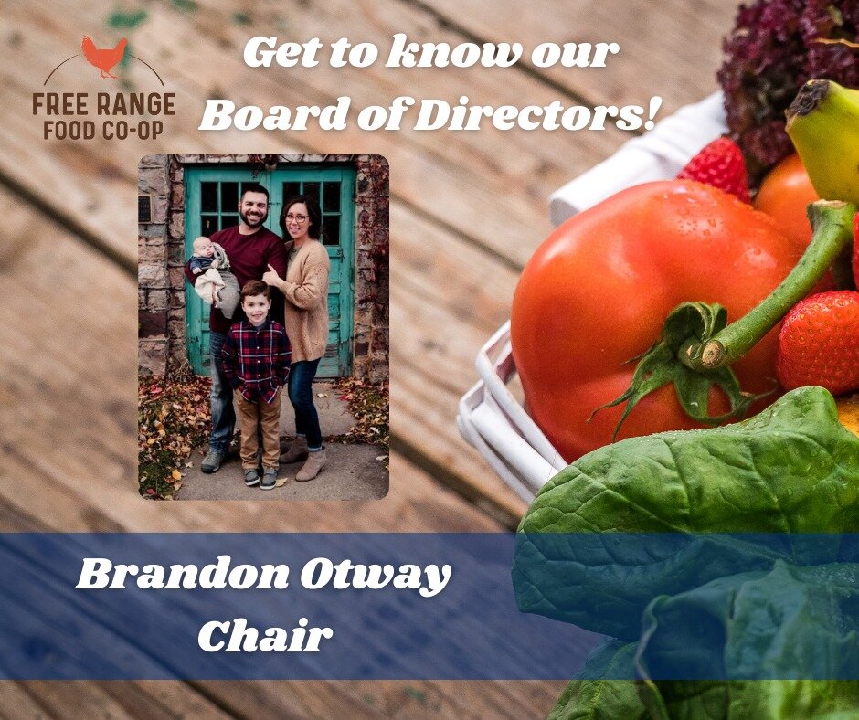 Brandon is a Grand Rapids import, originally from Thunder Bay, Ontario, Canada. He has lived here for the past four years. Brandon is married with two young children and sees Free Range Food Co‑op as another step to making #GrandRapidsMN a place wher