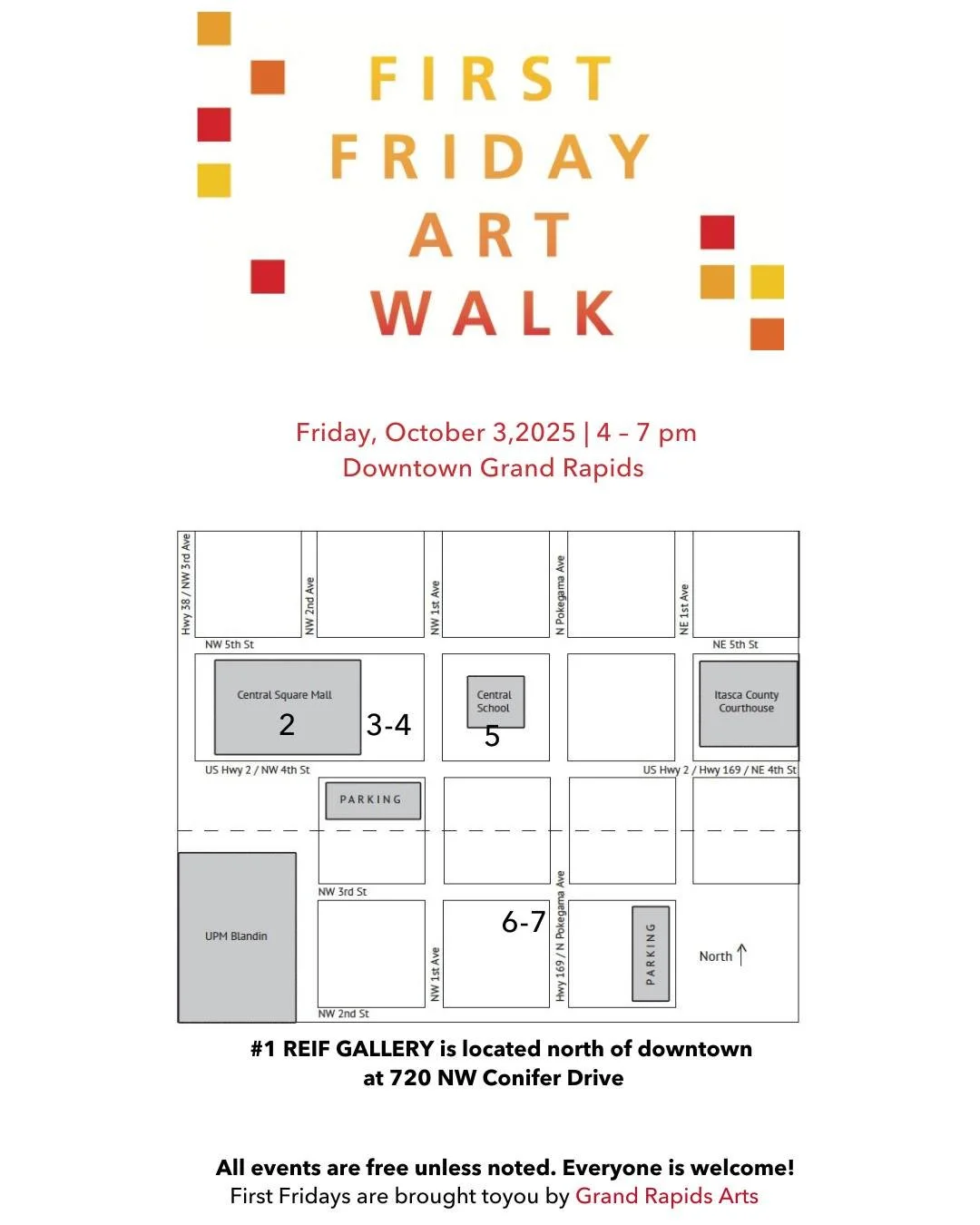 October's First Friday Art Walk is this evening from 4-7pm!! Visit our office (Room 209, Old Central School) where we'll be featuring @lilywinterjewelry! Come enjoy seasonal refreshments and be sure to check out the other fun activities happening in 