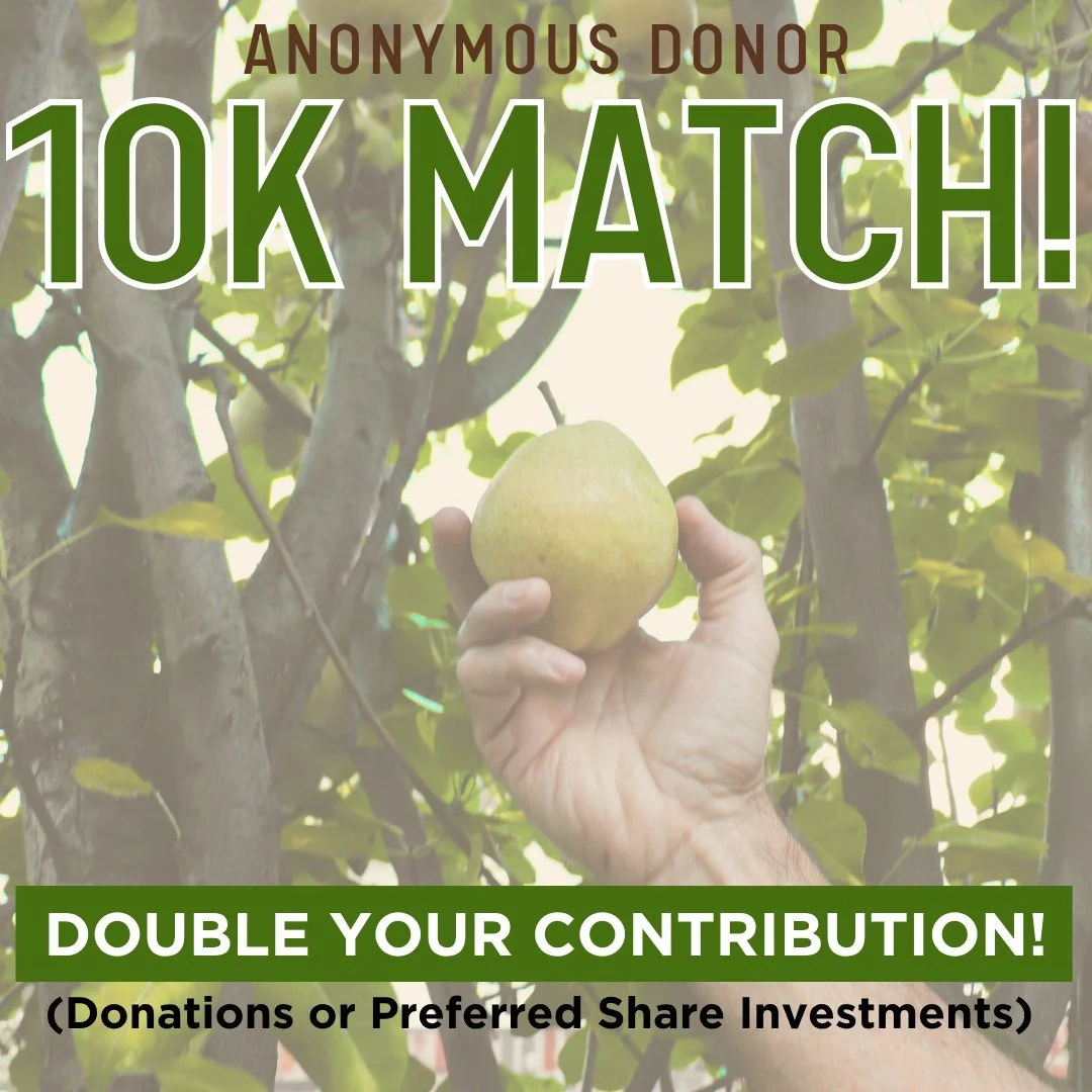 Just two days left to DOUBLE your impact! Make your pledge today to have it be 1:1 MATCHED up to 10k only until FRIDAY Oct. 17th!! 

An anonymous donor wants to see contributions BOOSTED before this phase of our campaign ends on October 31st! We need