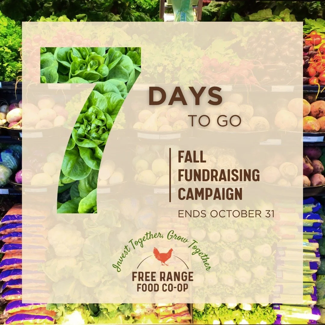 🗣 ONLY 7 DAYS LEFT 🗣 ⏳ Time is running out to make our goal... we need the money in-hand in order to start construction SPRING 2026! 
There's still time ⏰ to make your contribution - fund your store, make a real impact on the Grand Rapids & It