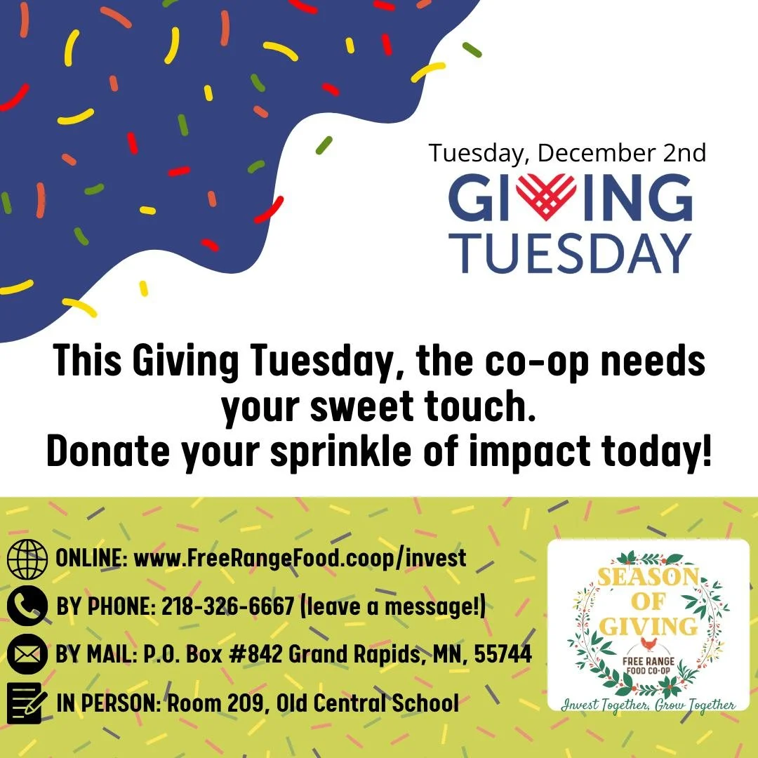 Created as an alternative to Black Friday and Cyber Monday spending days, Giving Tuesday invites you to join millions of people across the globe to counter consumerism by giving back. 

Always on the first Tuesday in December, this international givi