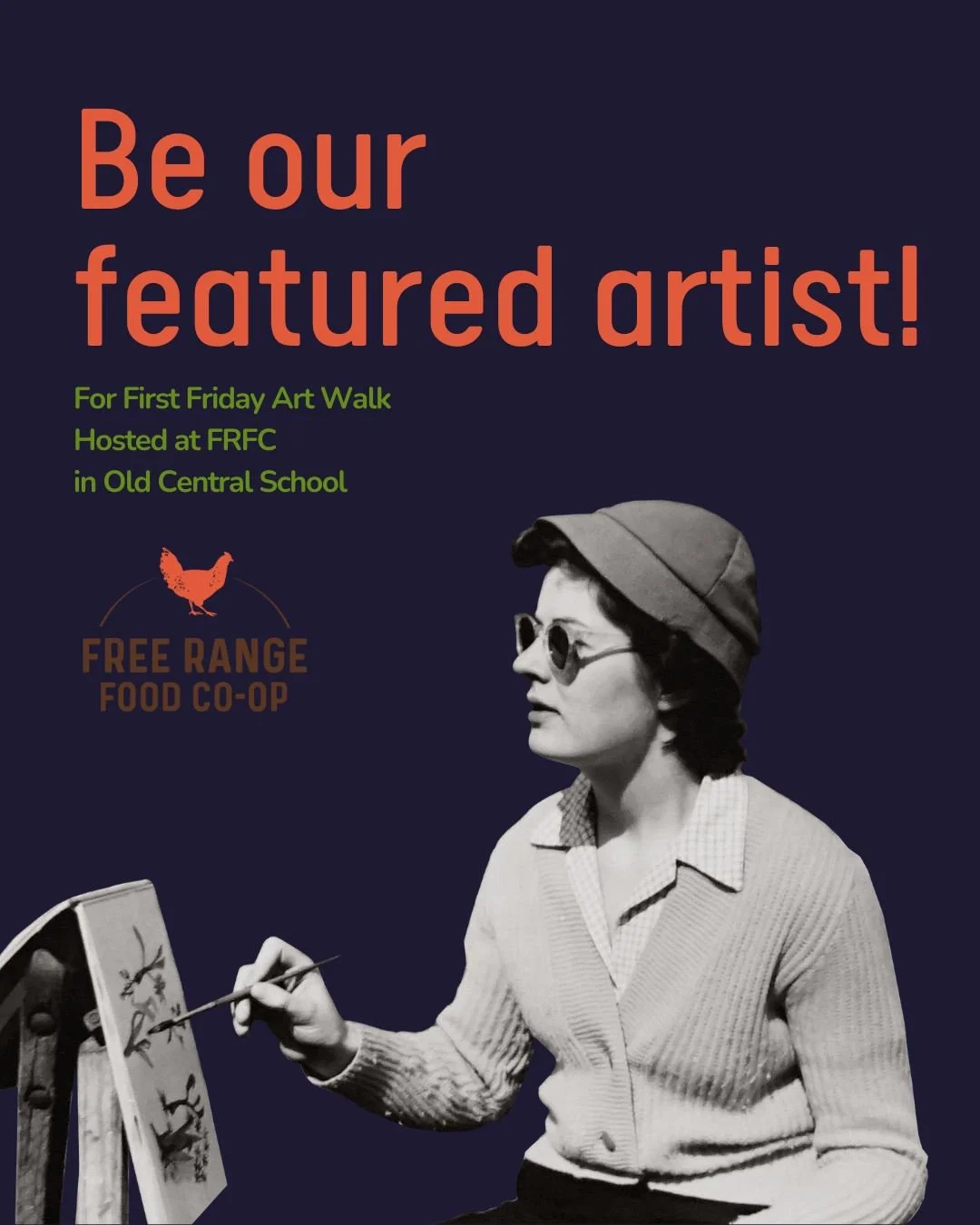 We're looking for more artists to feature for First Friday Art Walks and we'd love to get in touch!!

Available dates:
April 3rd
May 1st
June 5th
July 3rd
August 7th
September 4th
October 2nd
November 6th
December 4th

Reply to this post or send us a