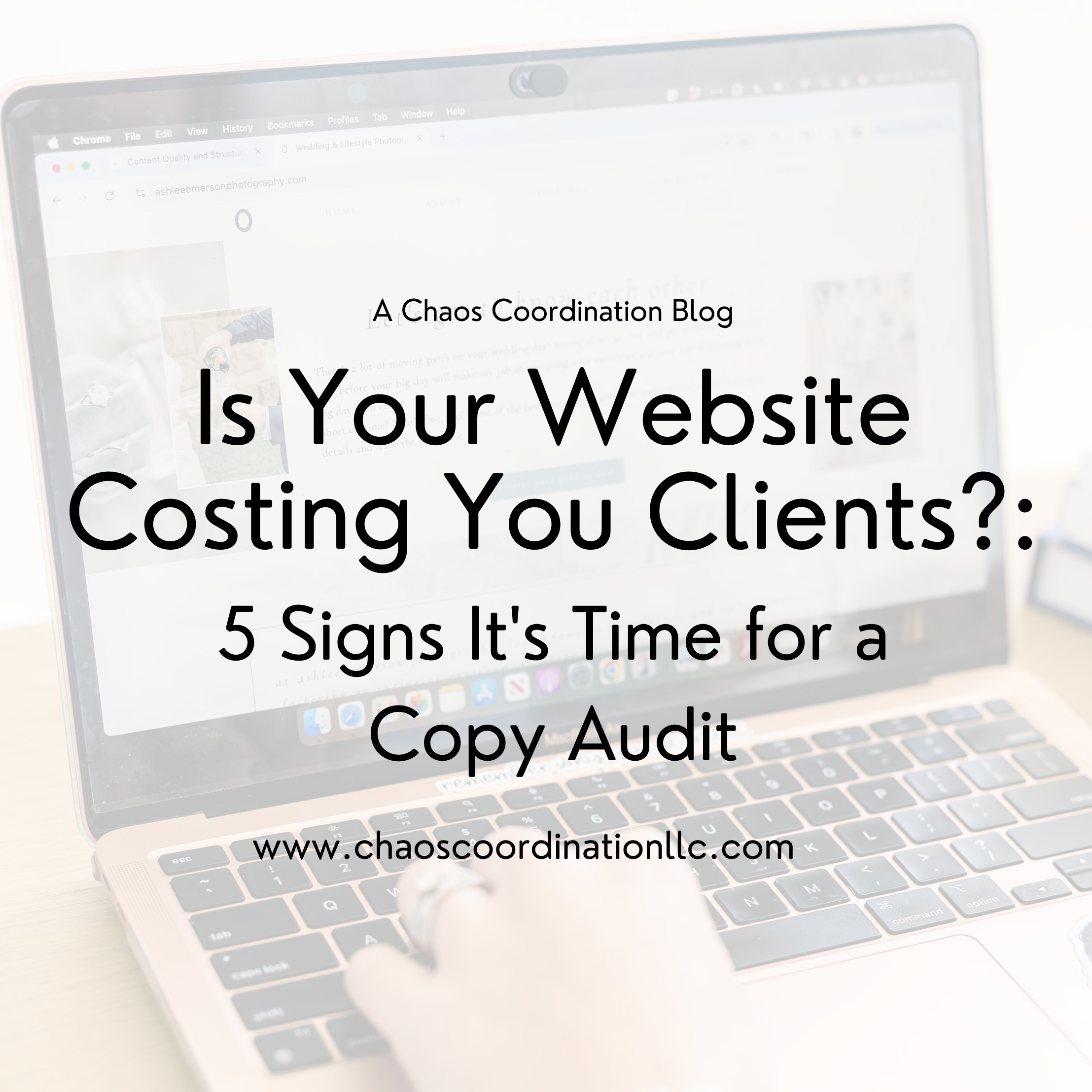 Is Your Website Costing You Clients?: 5 Signs It's Time for a Copy Audit