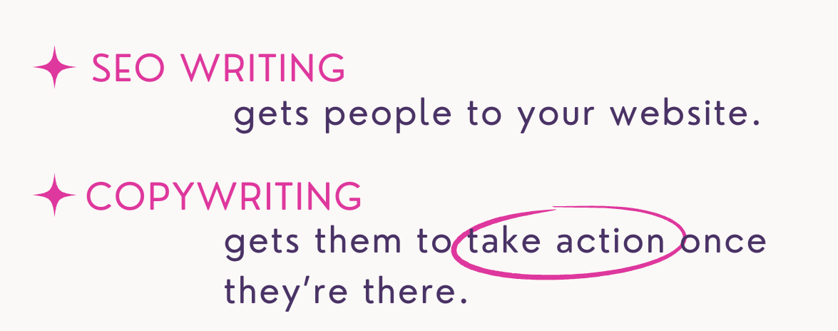 seo writing vs copywriting