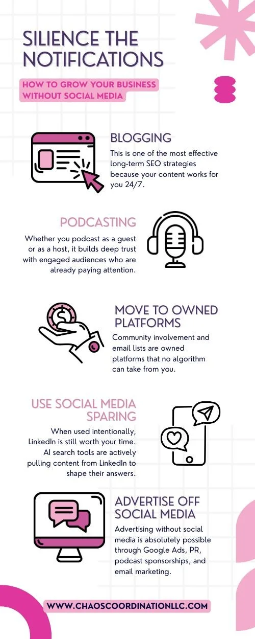 Growing a business without social media