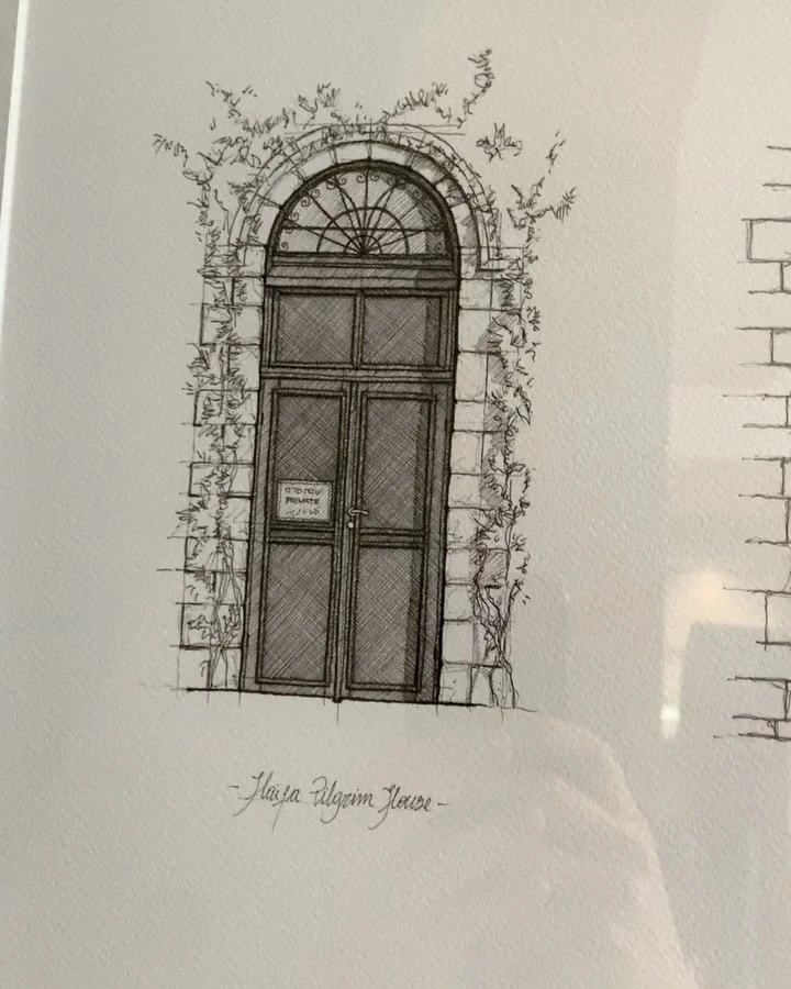 “Nine entrances of the wayfarer”
Print & handwritten names of the doors on each print.
For more art pieces visit my website: www.juanpablo.art 
Thank you @azinnasseri and family for displaying the art piece at your beautiful home.