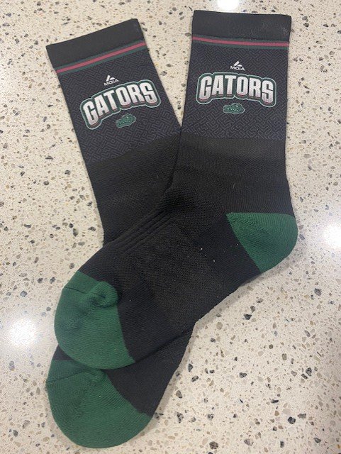 Gators Socks size M/L