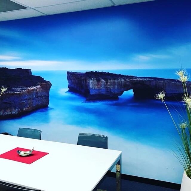 Custom wall graphics - now may just be the time to dress up some walls in your home or workplace!! #pos_visual_solutions #customwallgraphics