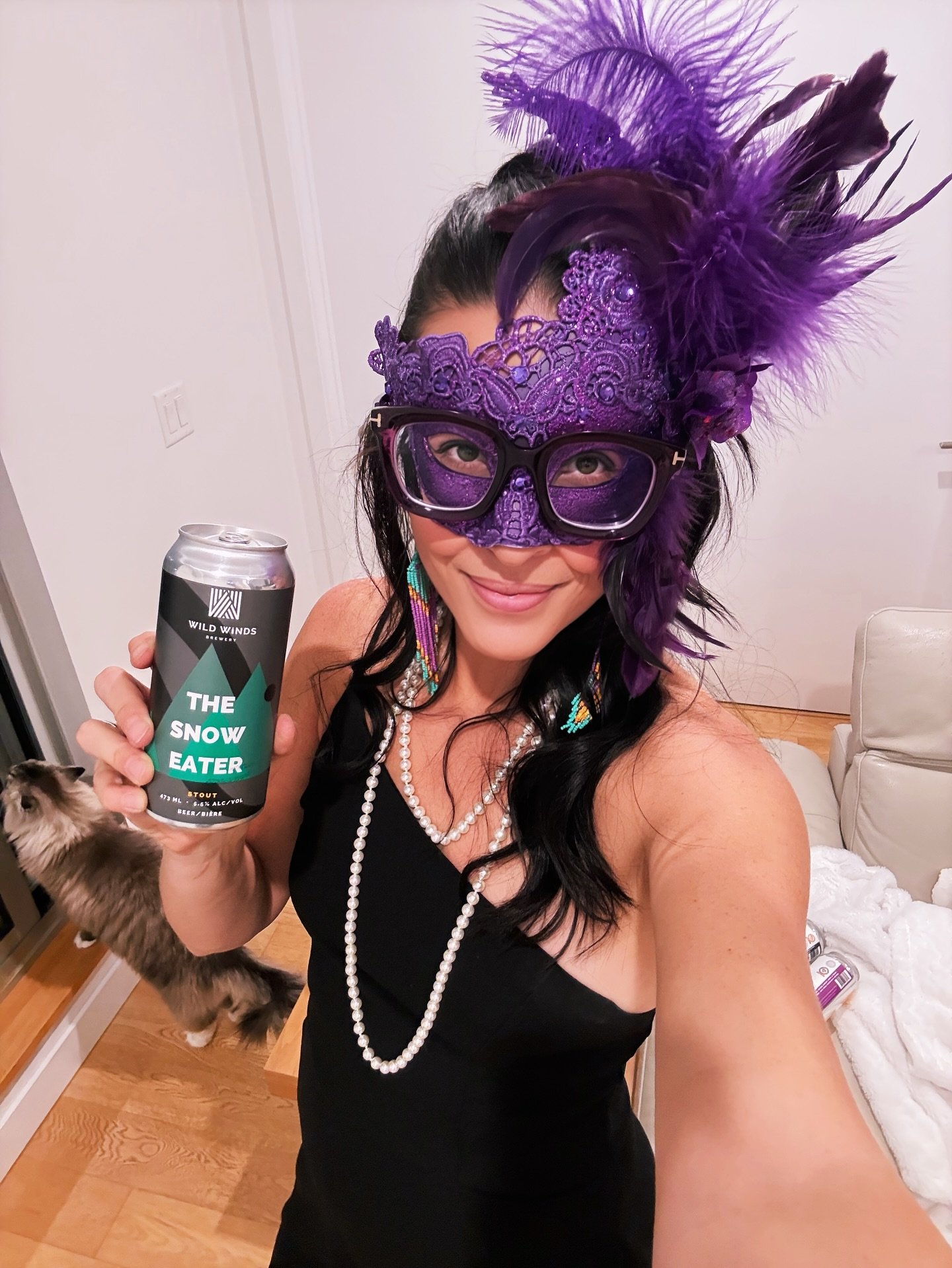 Behind the mask? Just your friendly neighbourhood brewer sipping on The Snow Eater &ndash; Stout &mdash; rich, roasty, and smooth enough to cast a spell on any dark beer lover.
 
Whether you&rsquo;re haunting house parties or cozying up with your cov