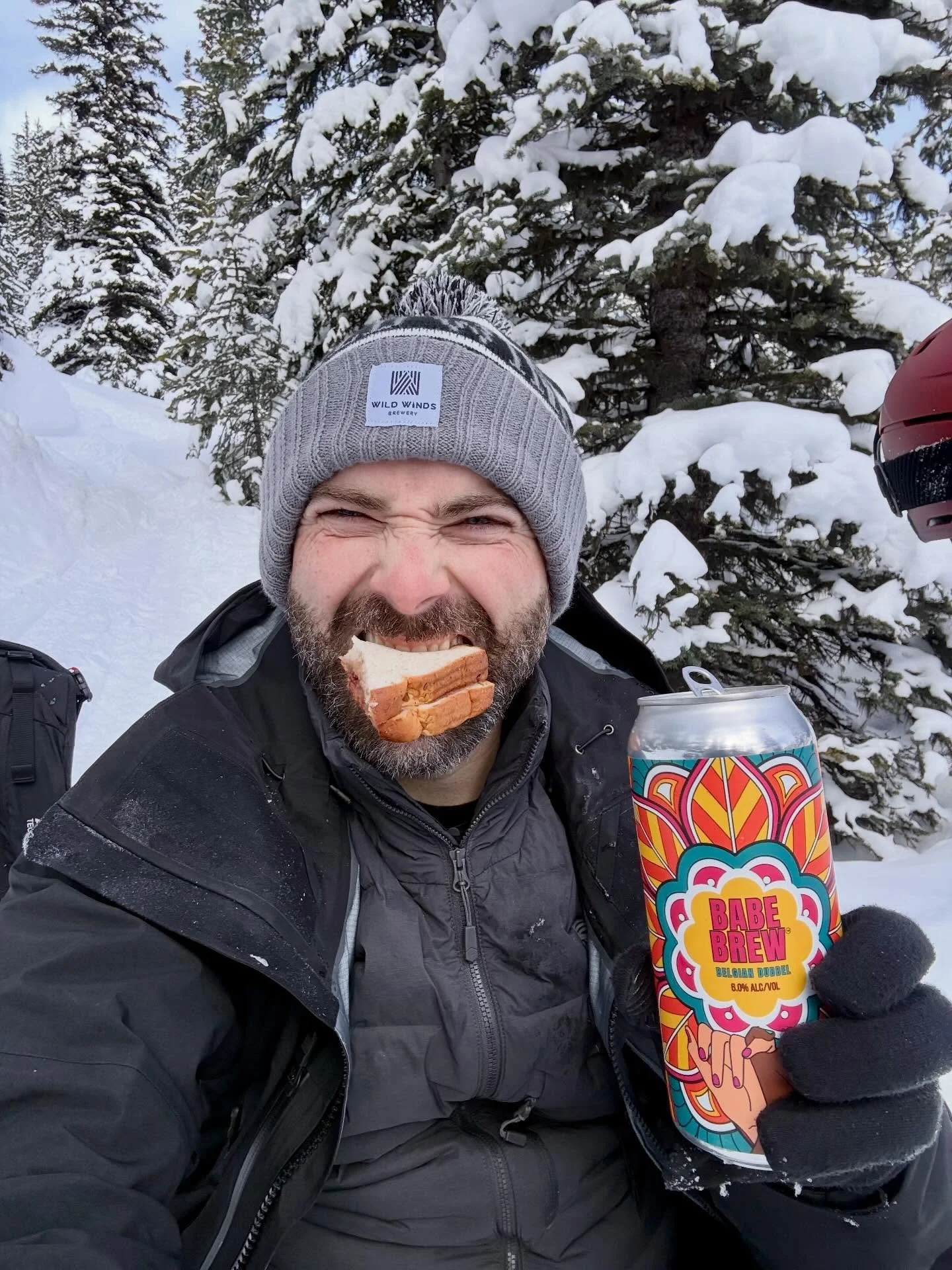 Just a couple of babes out in the wild enjoying a well-earned Babe Brew on a beautiful day in the backcountry!

There&rsquo;s something about a full day in the mountains &mdash; tired legs, huge smiles, and stories that somehow get better every time 