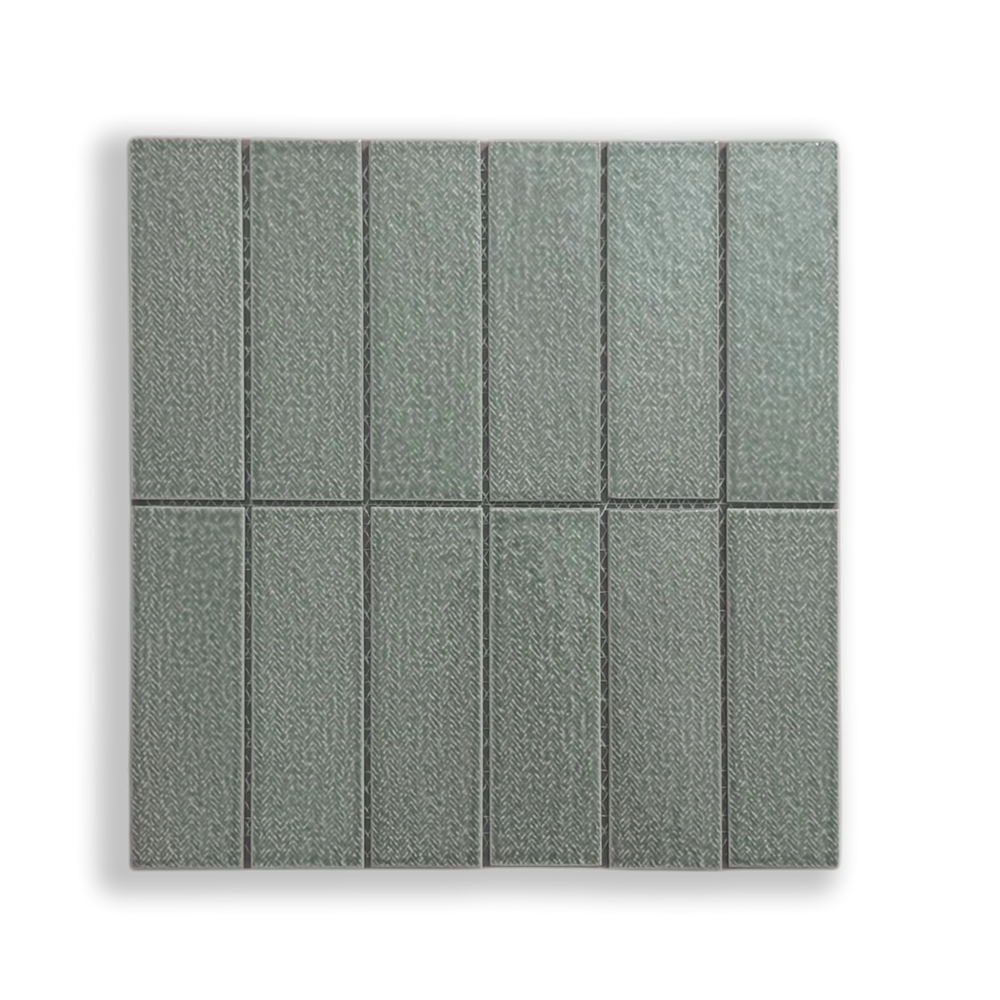 Japanese Rattan "Sasa" Mosaic