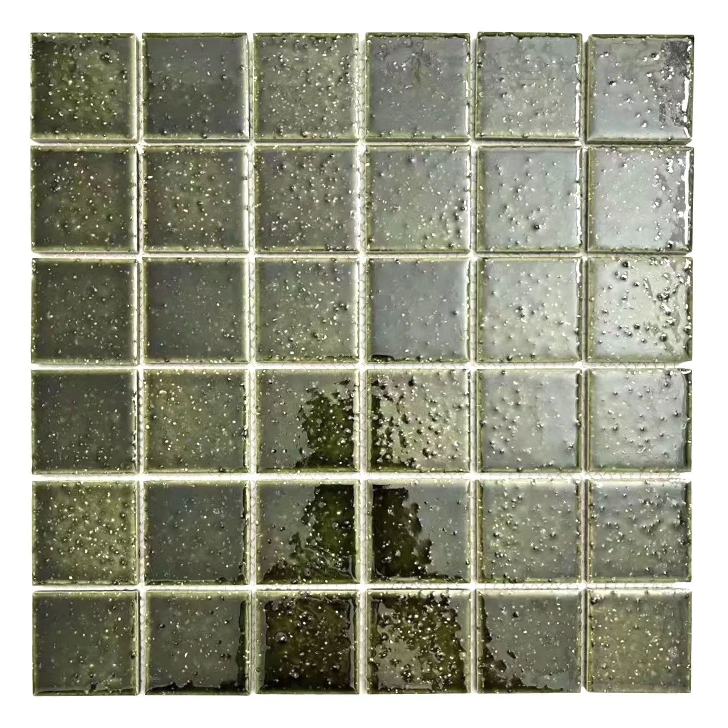 Tokyo Dark Green Gloss Square