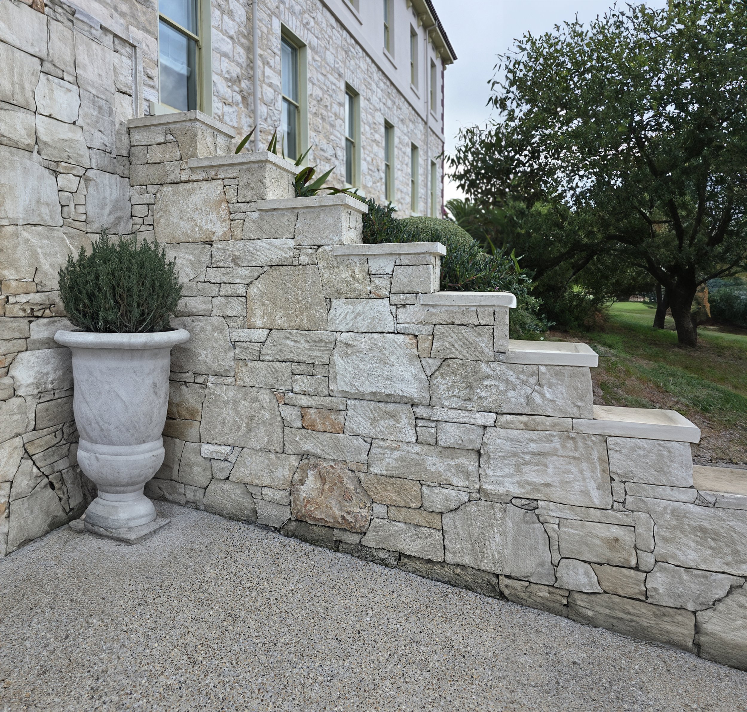 Shell Can Cladding Tuscan Shell Limestone Cladding - Stone Collective