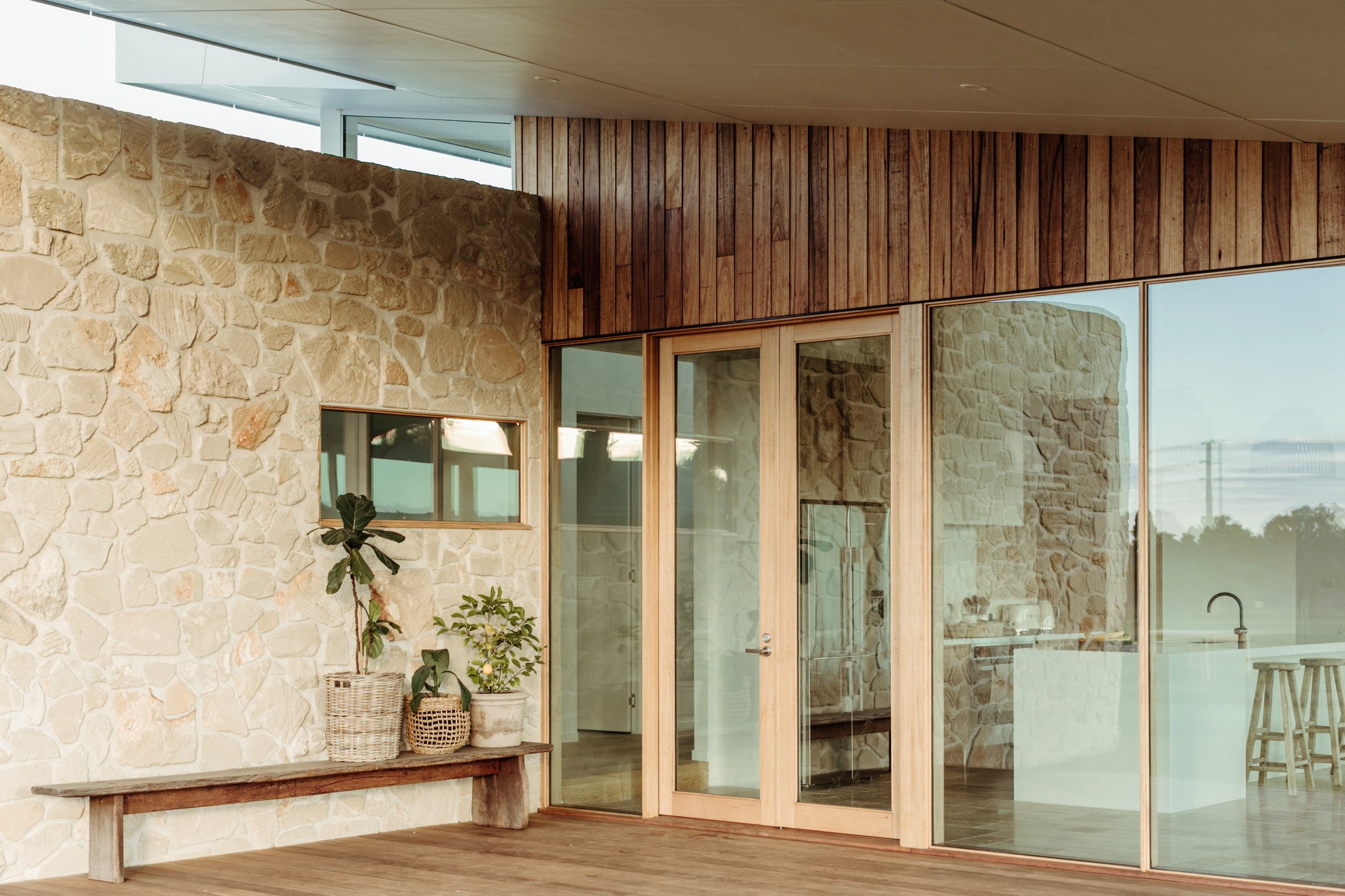 Shell Can Cladding Tuscan Shell Limestone Cladding - Stone Collective
