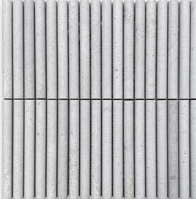 Mini Travertine Gris Honed