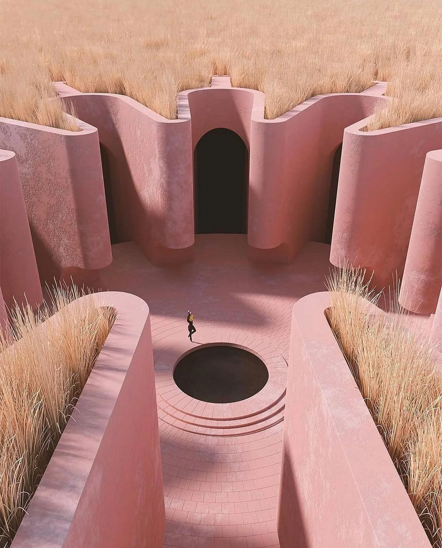 Secret patio by architecture studio @a_u_r_e_u_s