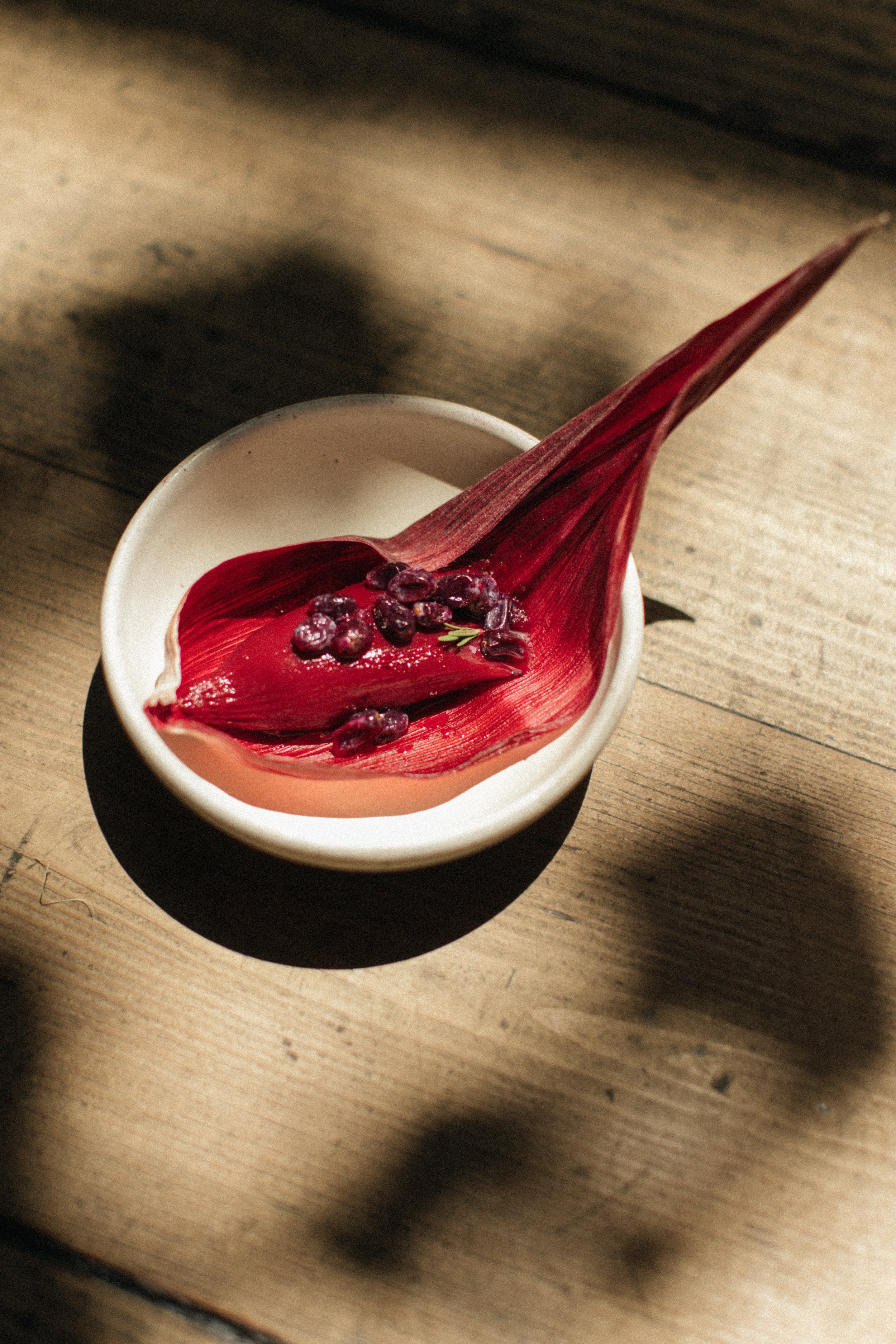 Raspberry and garambullo tamal by Maureen Evans.jpg